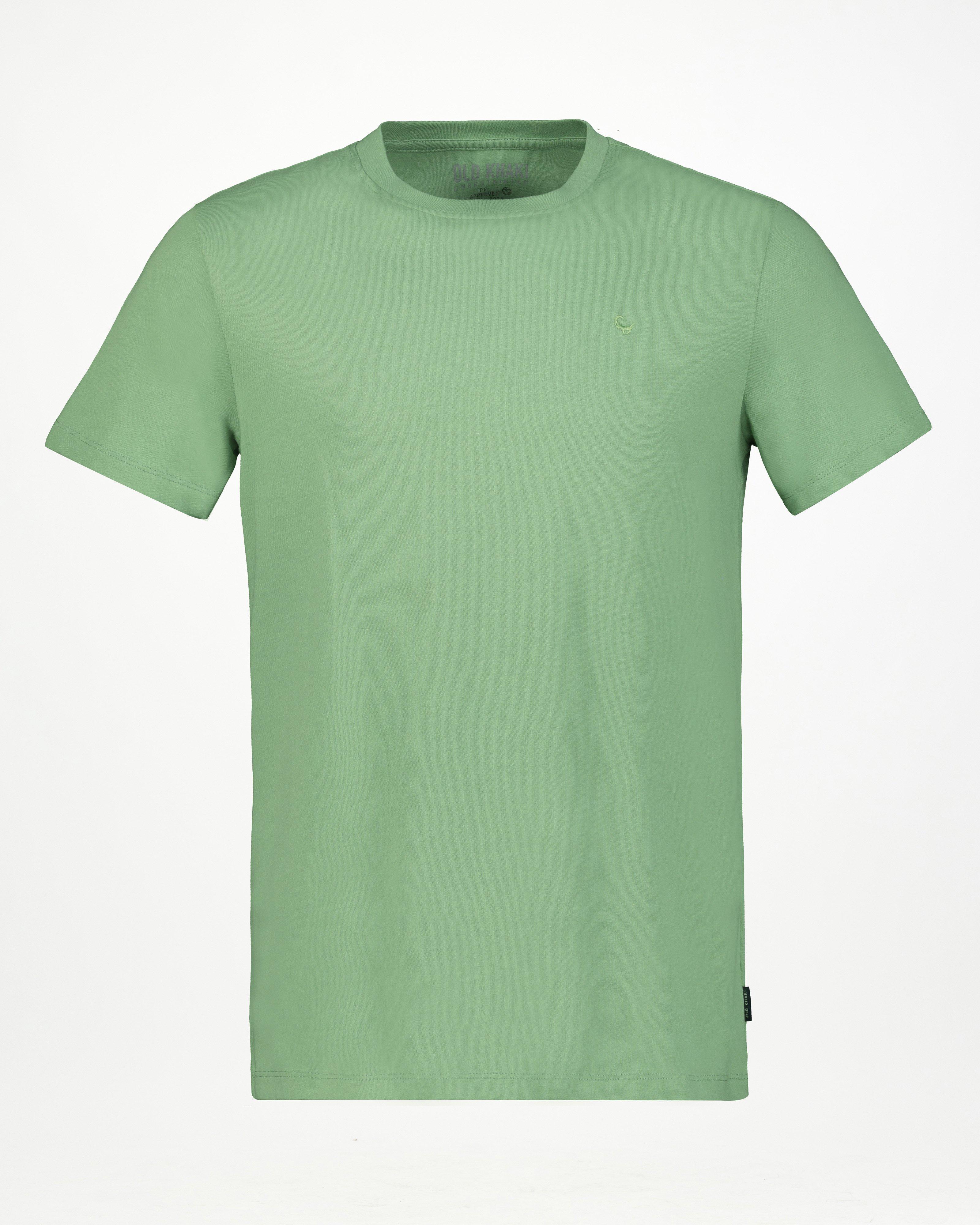 Old Khaki Men’s Nick Cotton T-shirt -  Light Green