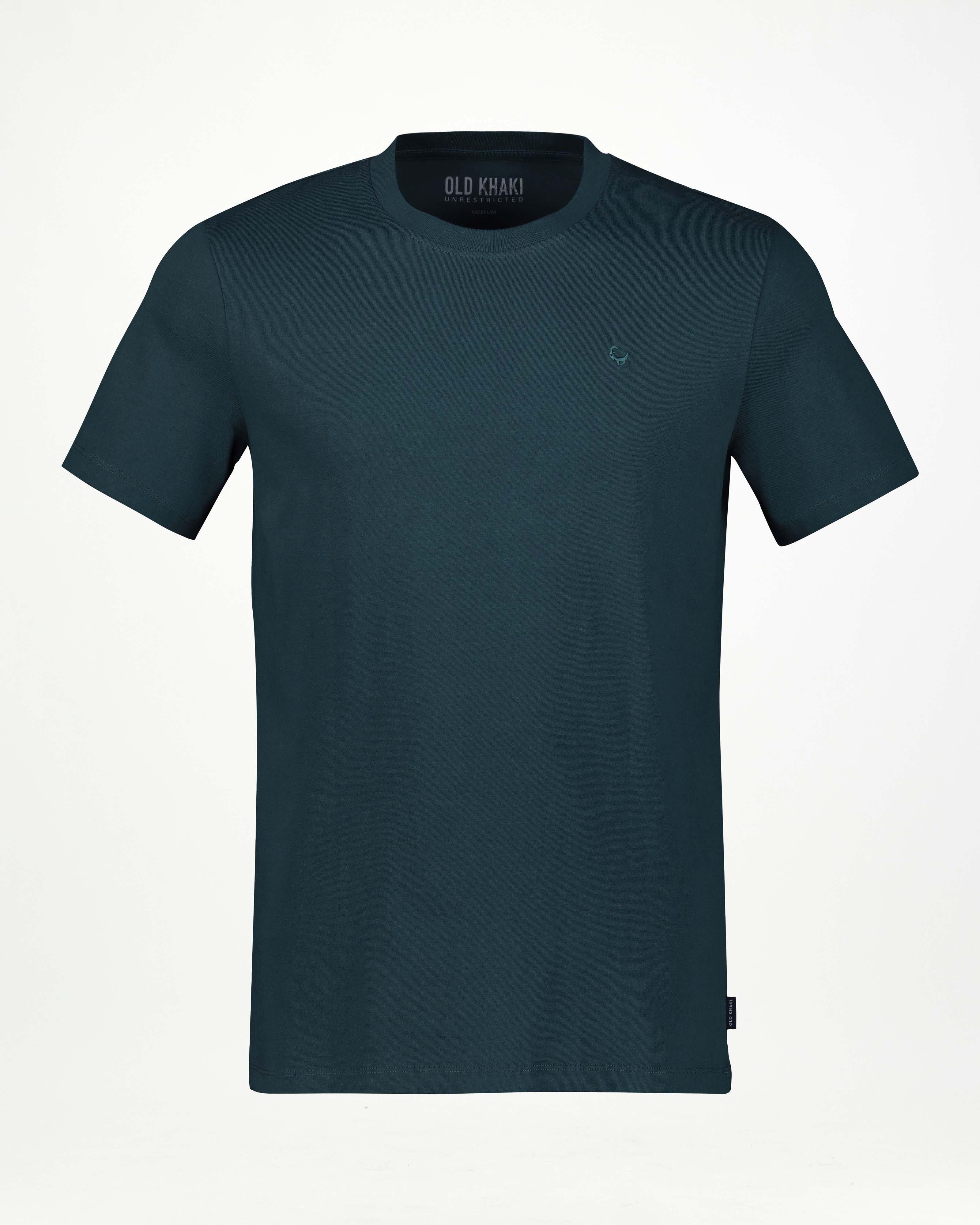 Old Khaki Men’s Nick Cotton T-shirt -  Teal