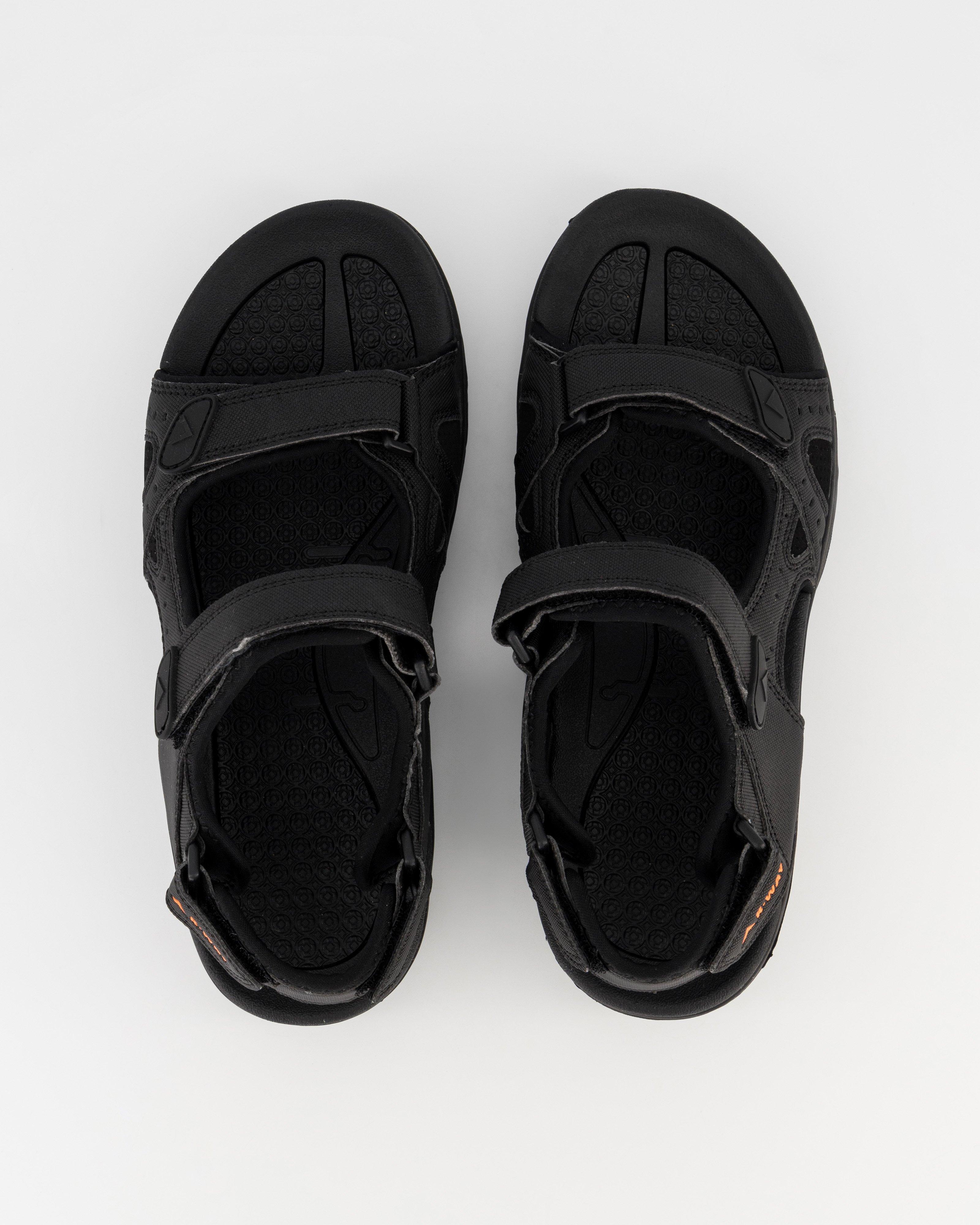 K-Way Men’s Gravity 2 Sandals -  Black