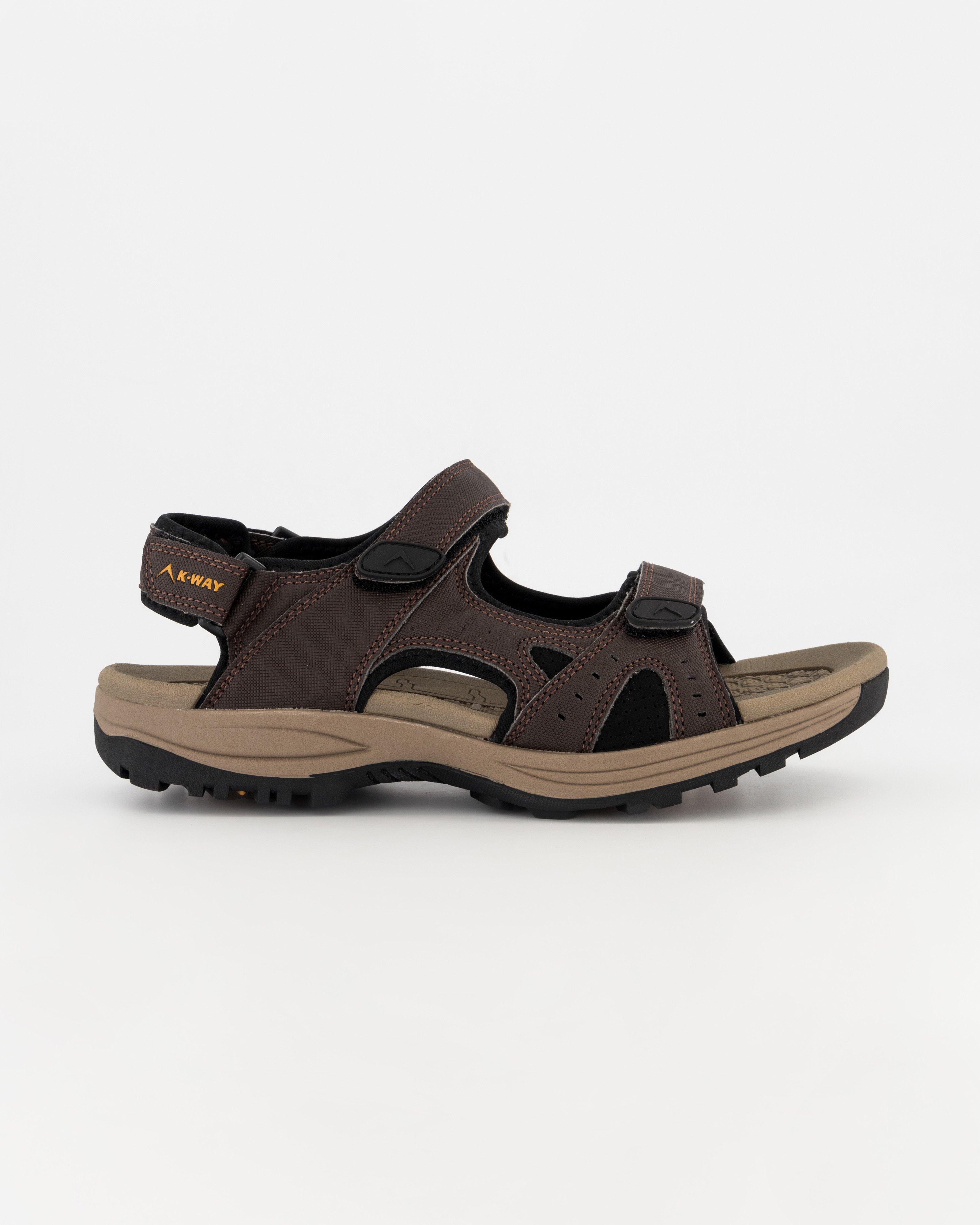 K-Way Men’s Gravity 2 Sandals -  Brown