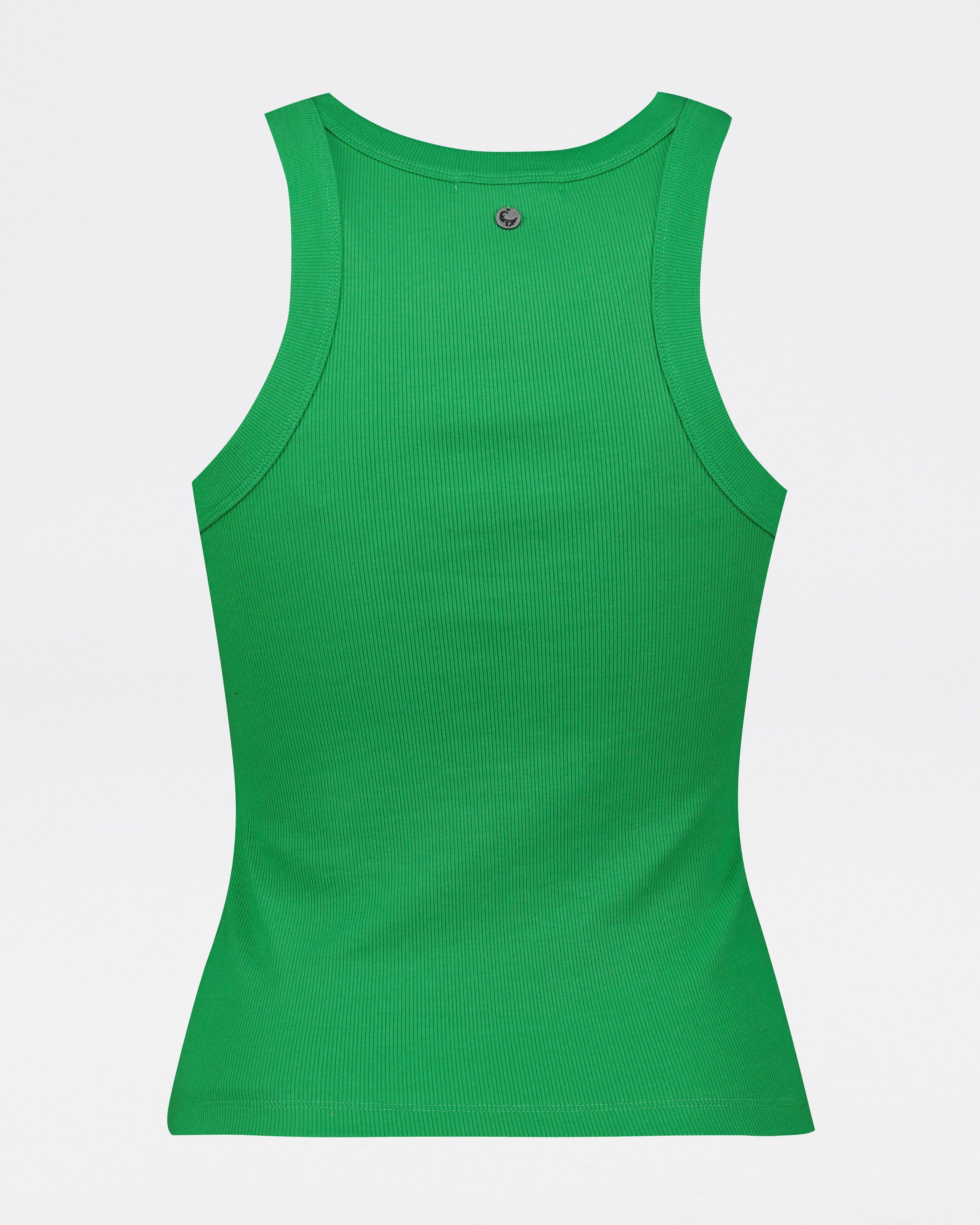 Women's Cara Ribbed Cami -  Summer Green