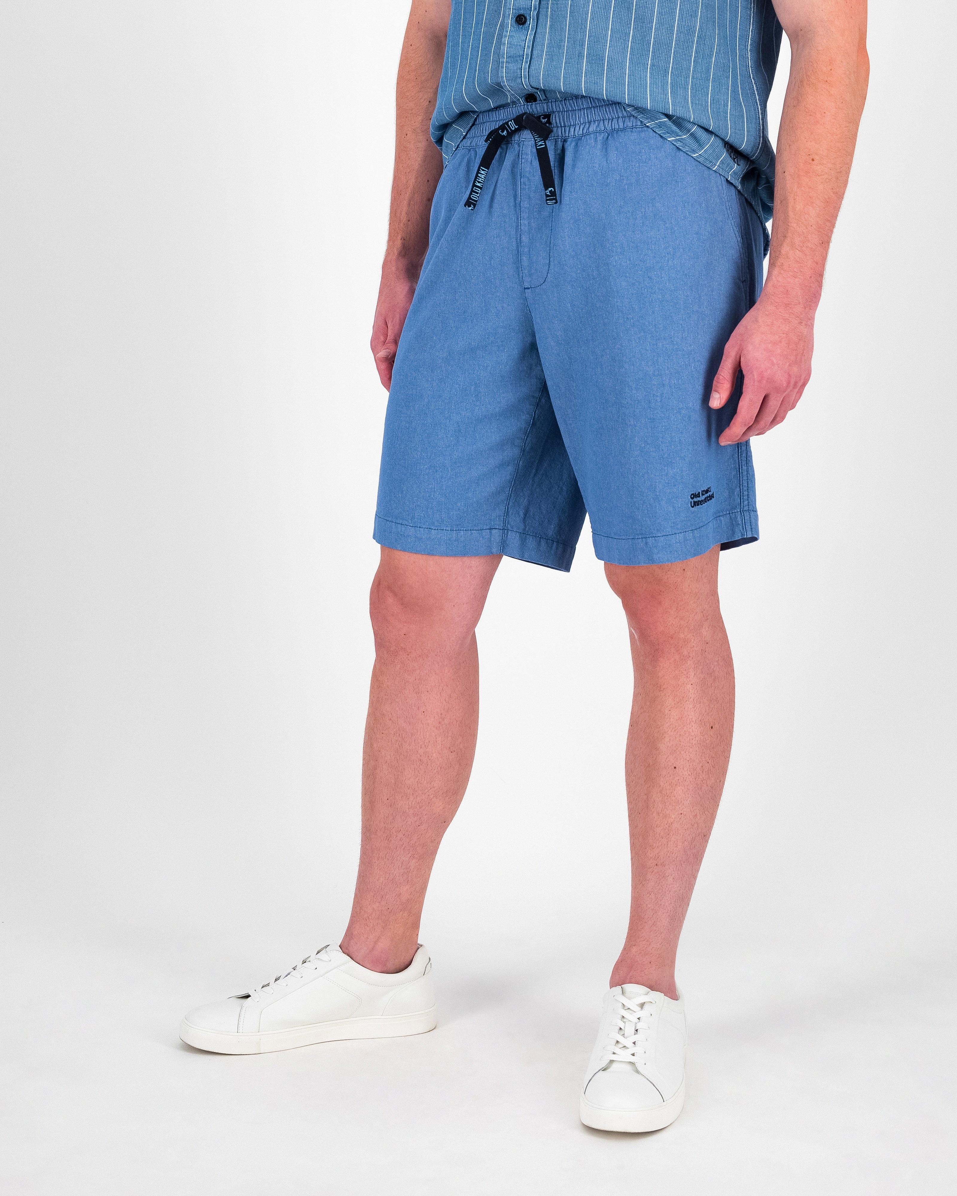 Men’s Bill Pull-On Shorts  -  Indigo