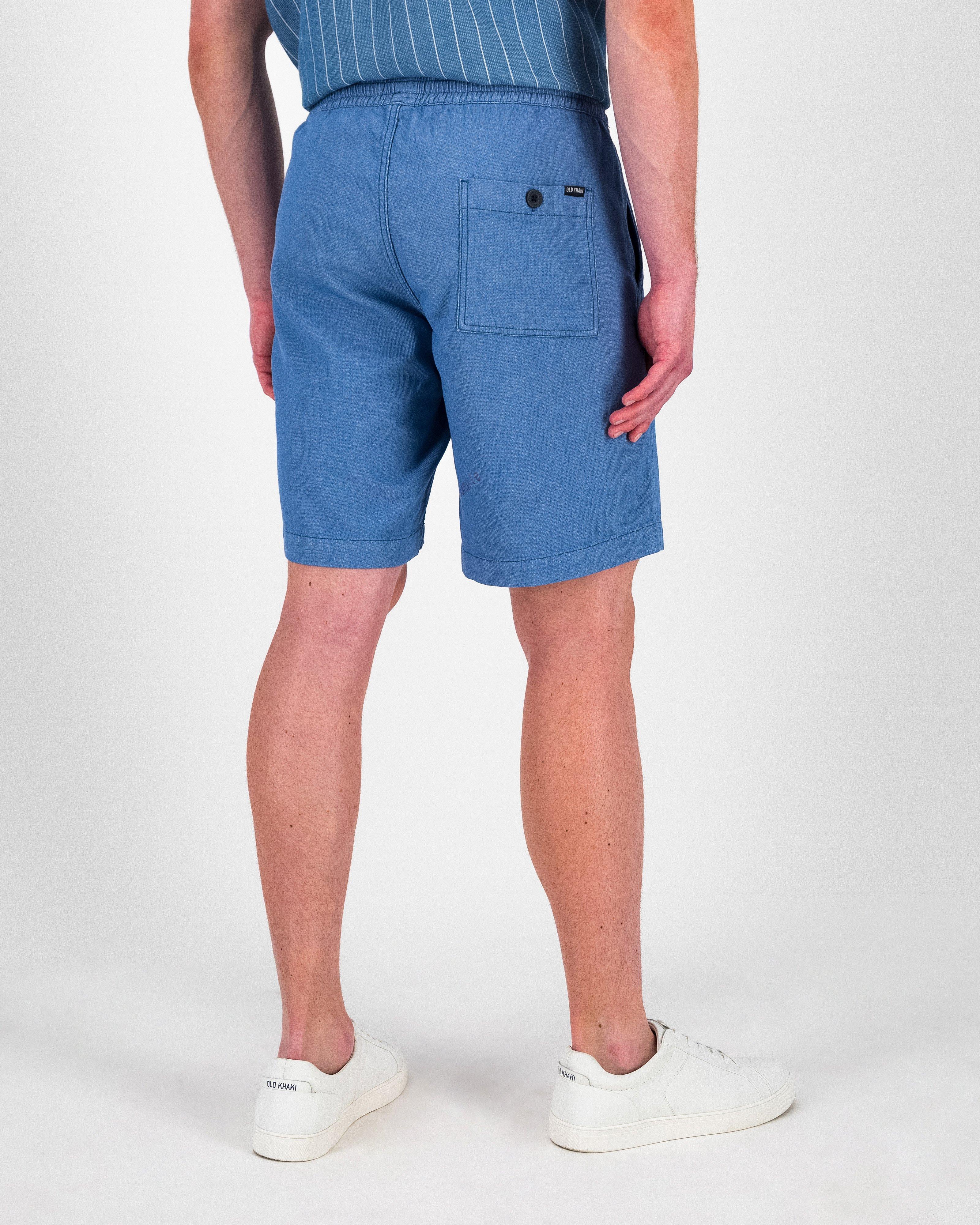 Men’s Bill Pull-On Shorts  -  Indigo