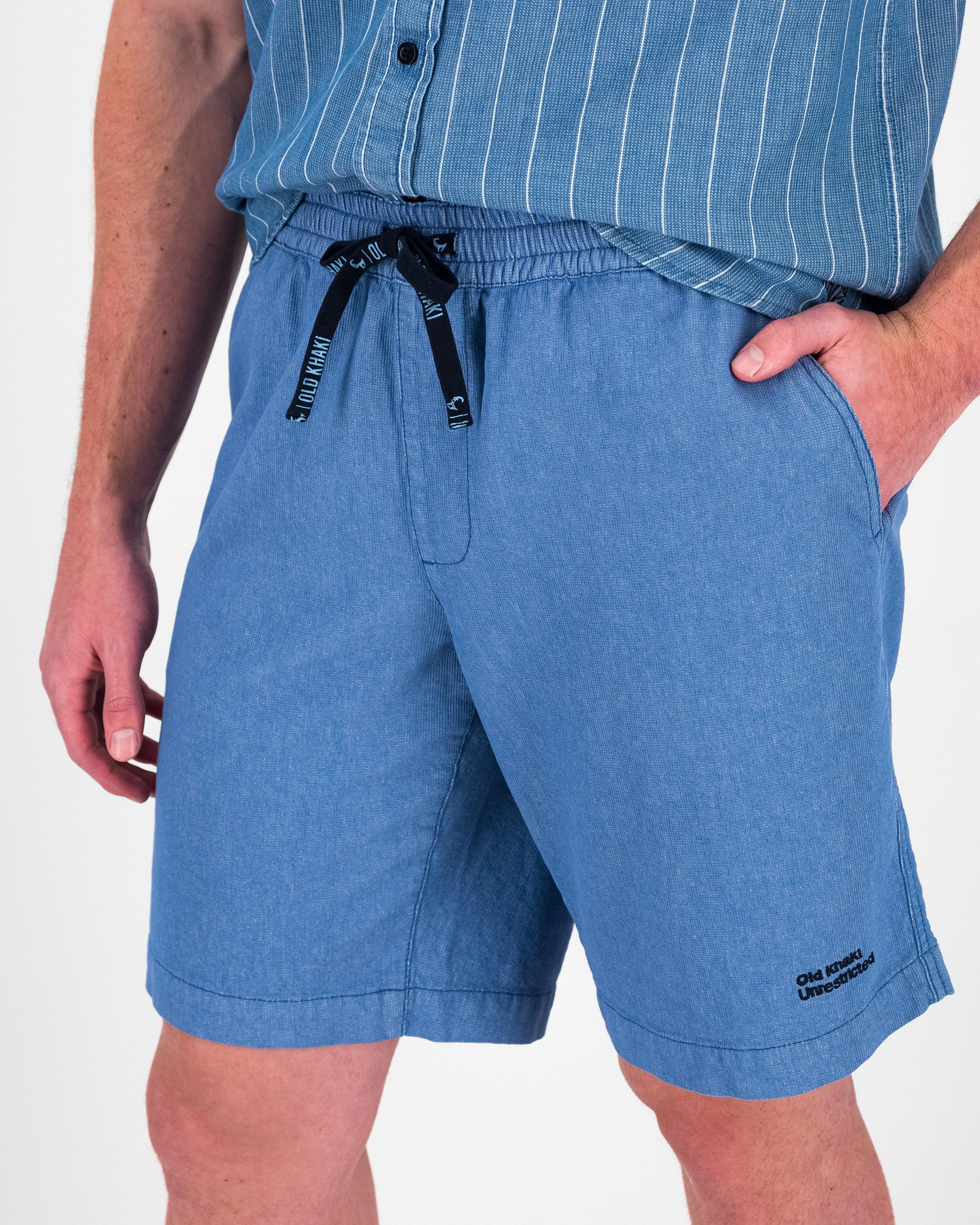 Men’s Bill Pull-On Shorts  -  Indigo