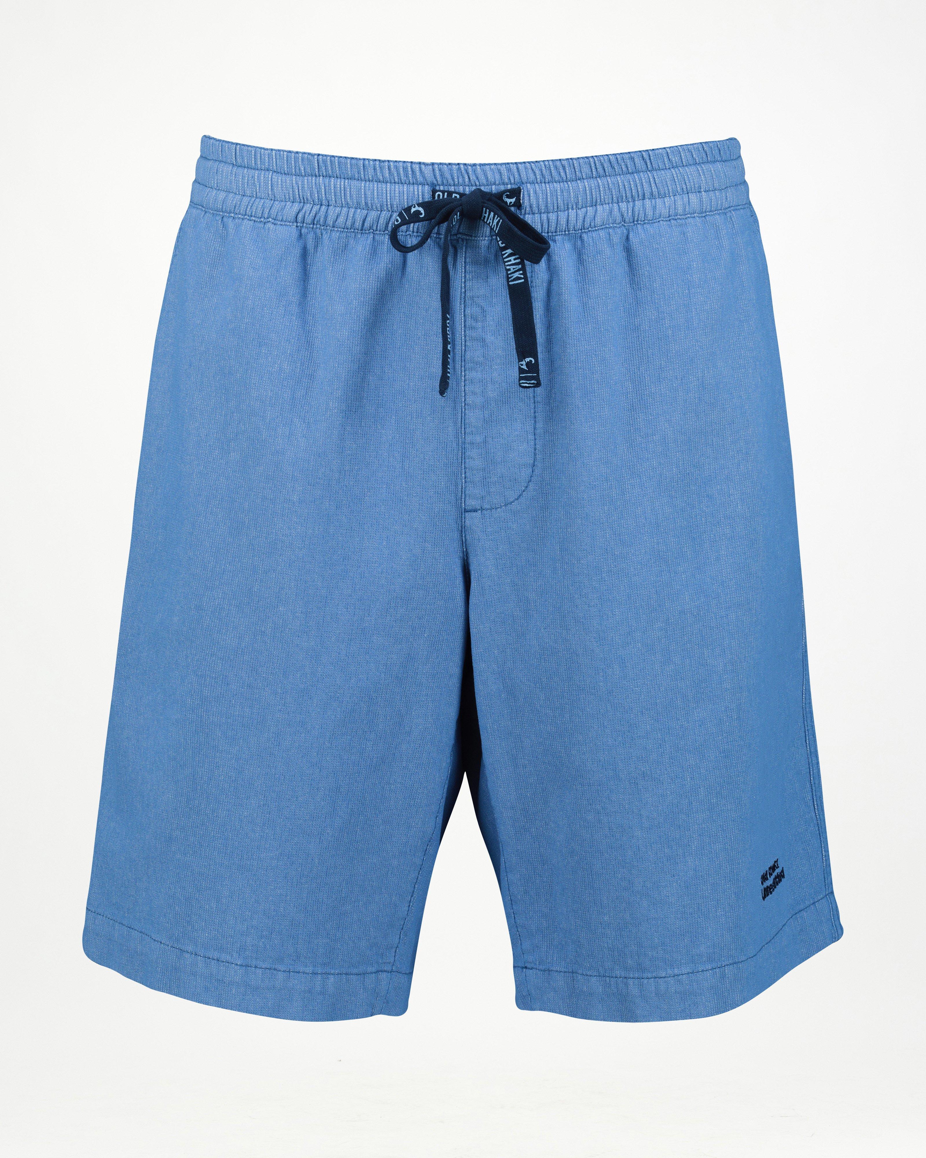 Men’s Bill Pull-On Shorts  -  Indigo