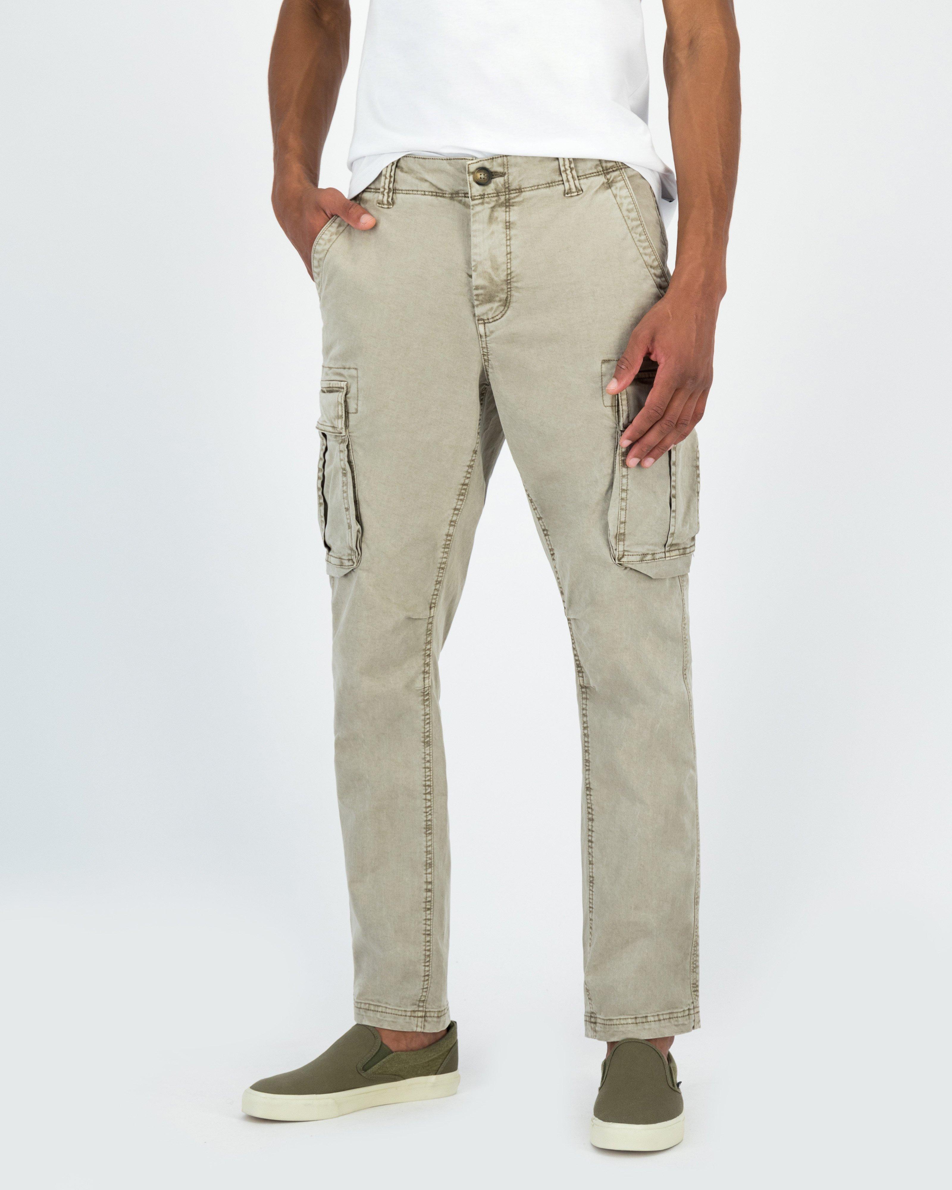 Old Khaki Men’s Arron Utility Pants -  Stone