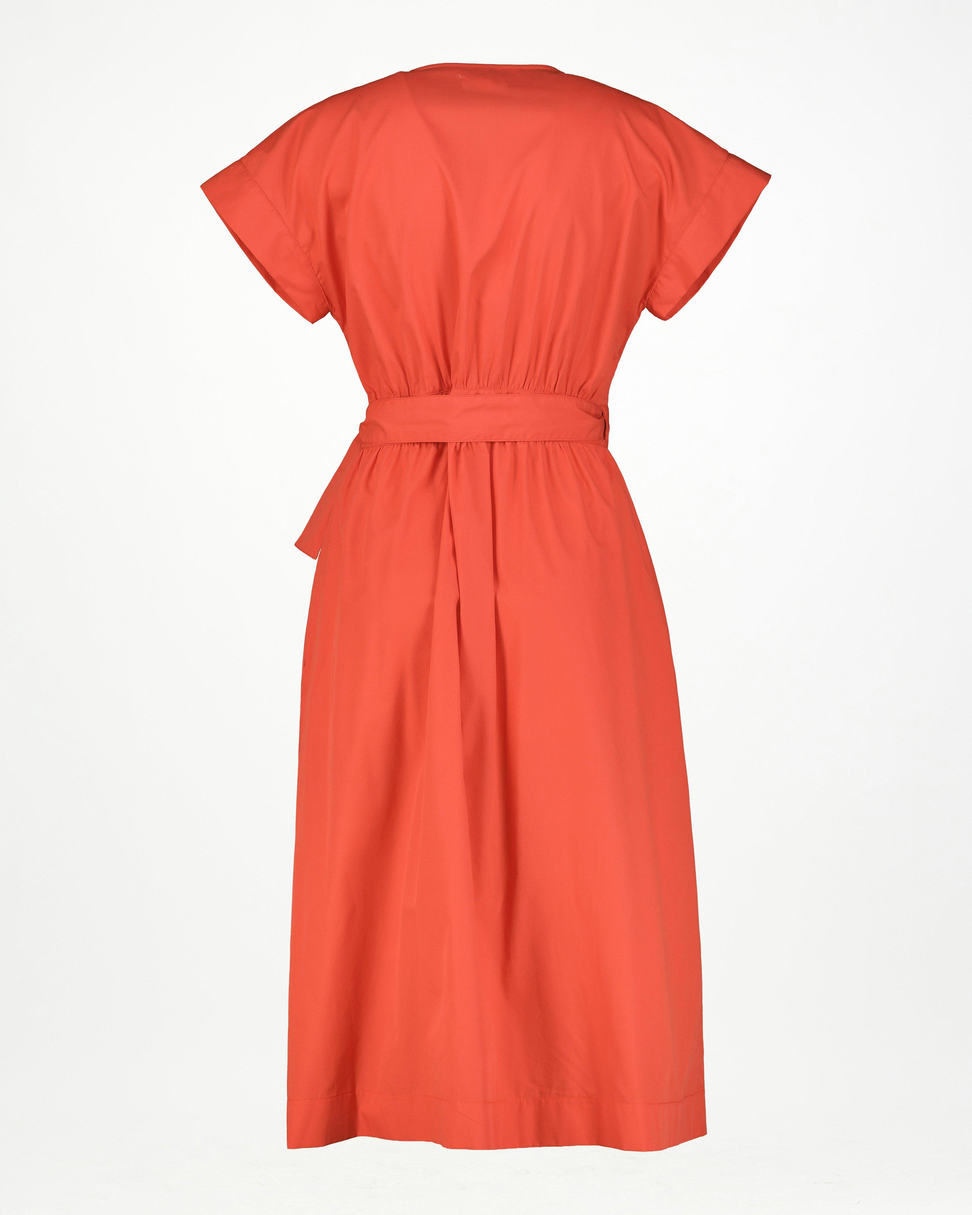 Rare Earth Women’s Morgan Wrap Dress -  Coral