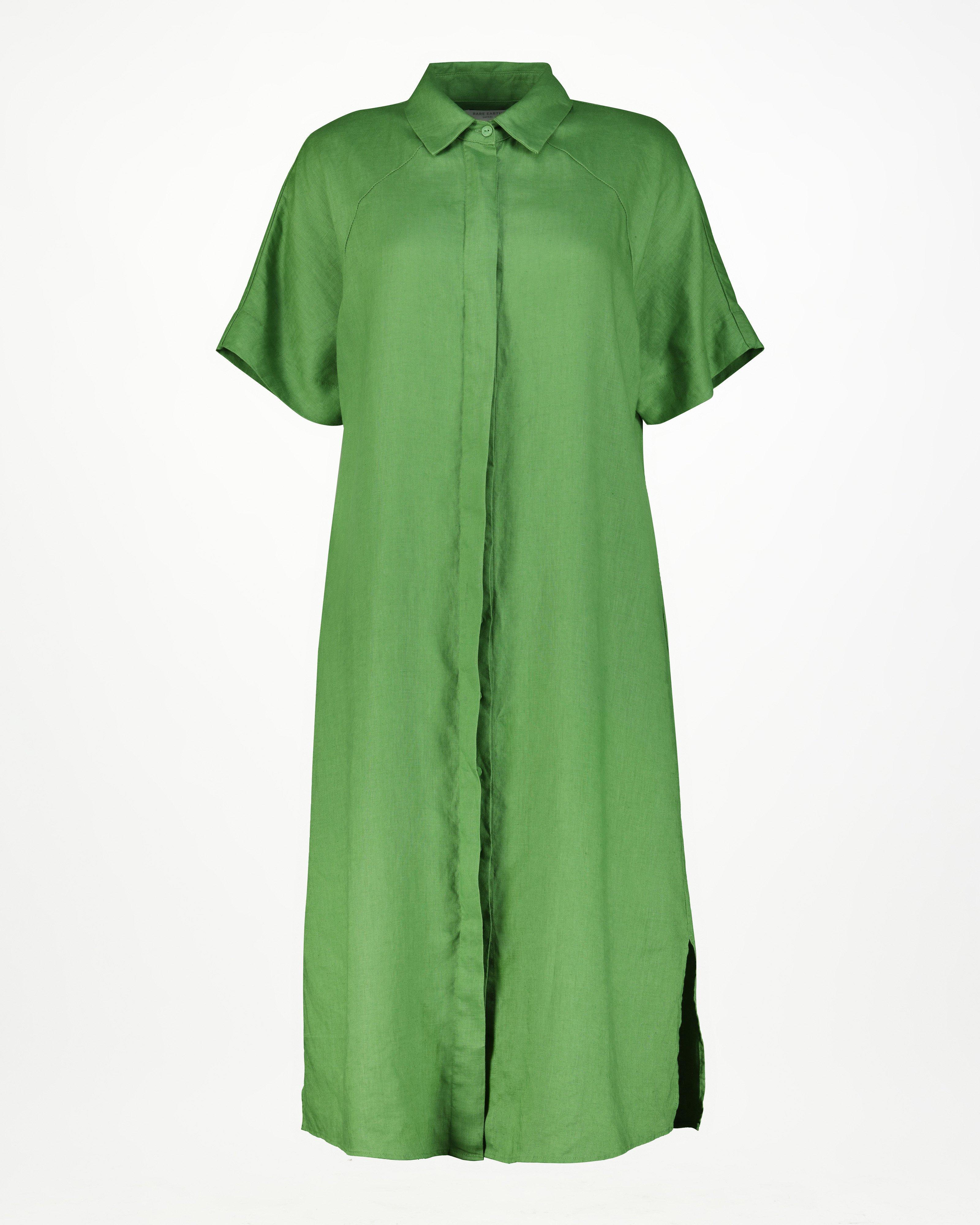 Rare Earth Women’s Mimi Shirt Dress -  Green