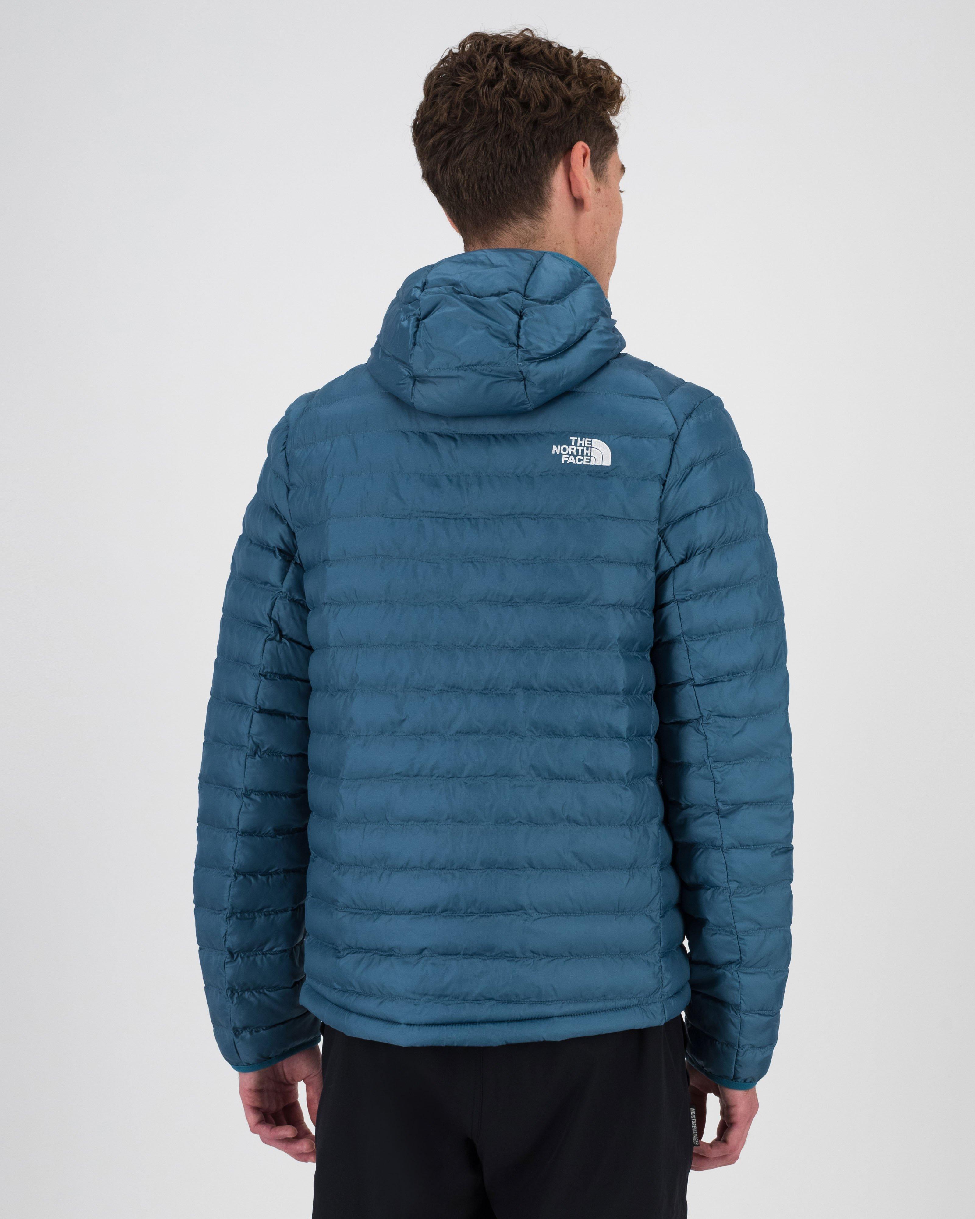  The North Face Men’s Huila Hooded Puffer Jacket -  Navy