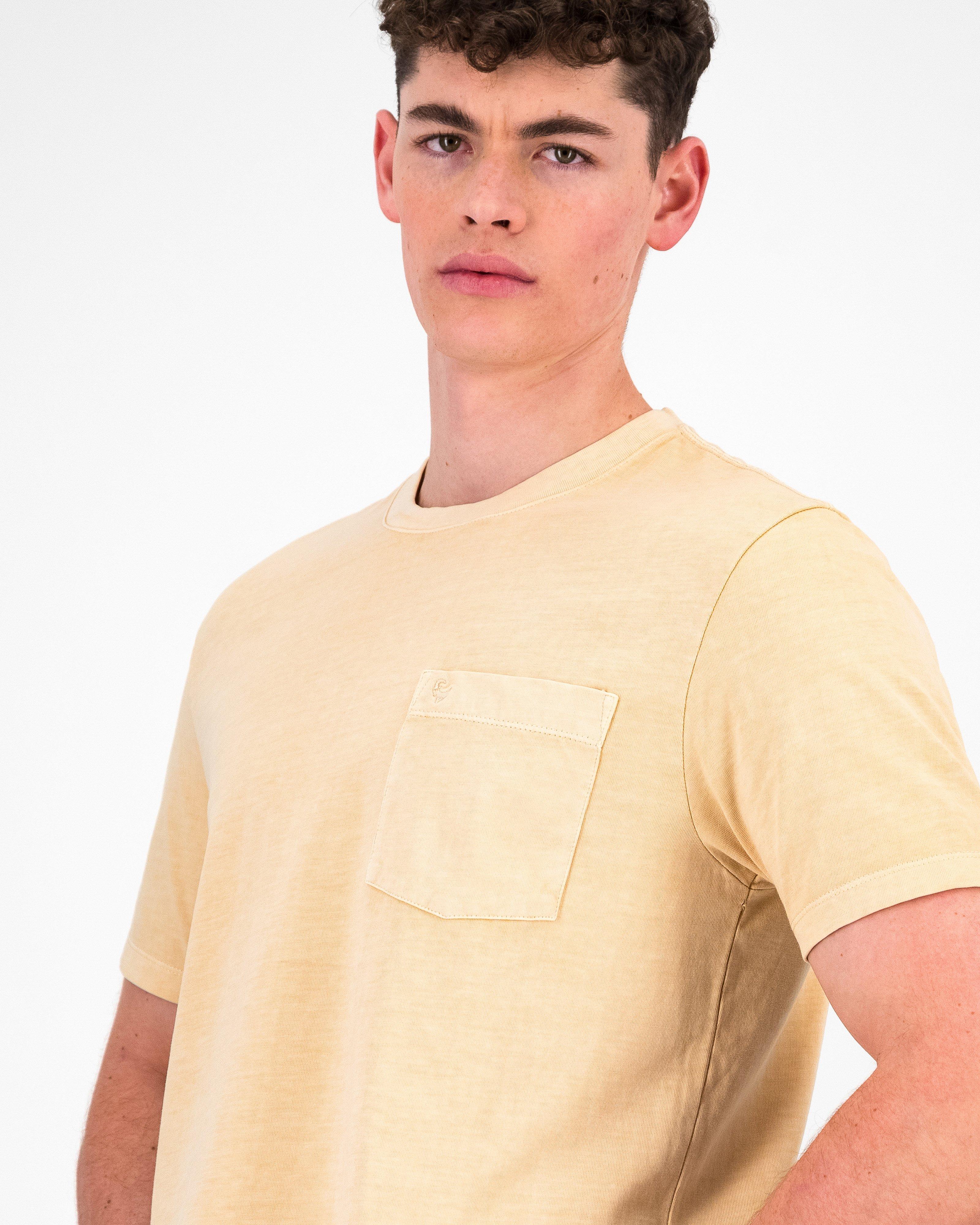 Men’s Austin Pigment Dyed T-Shirt  -  Stone