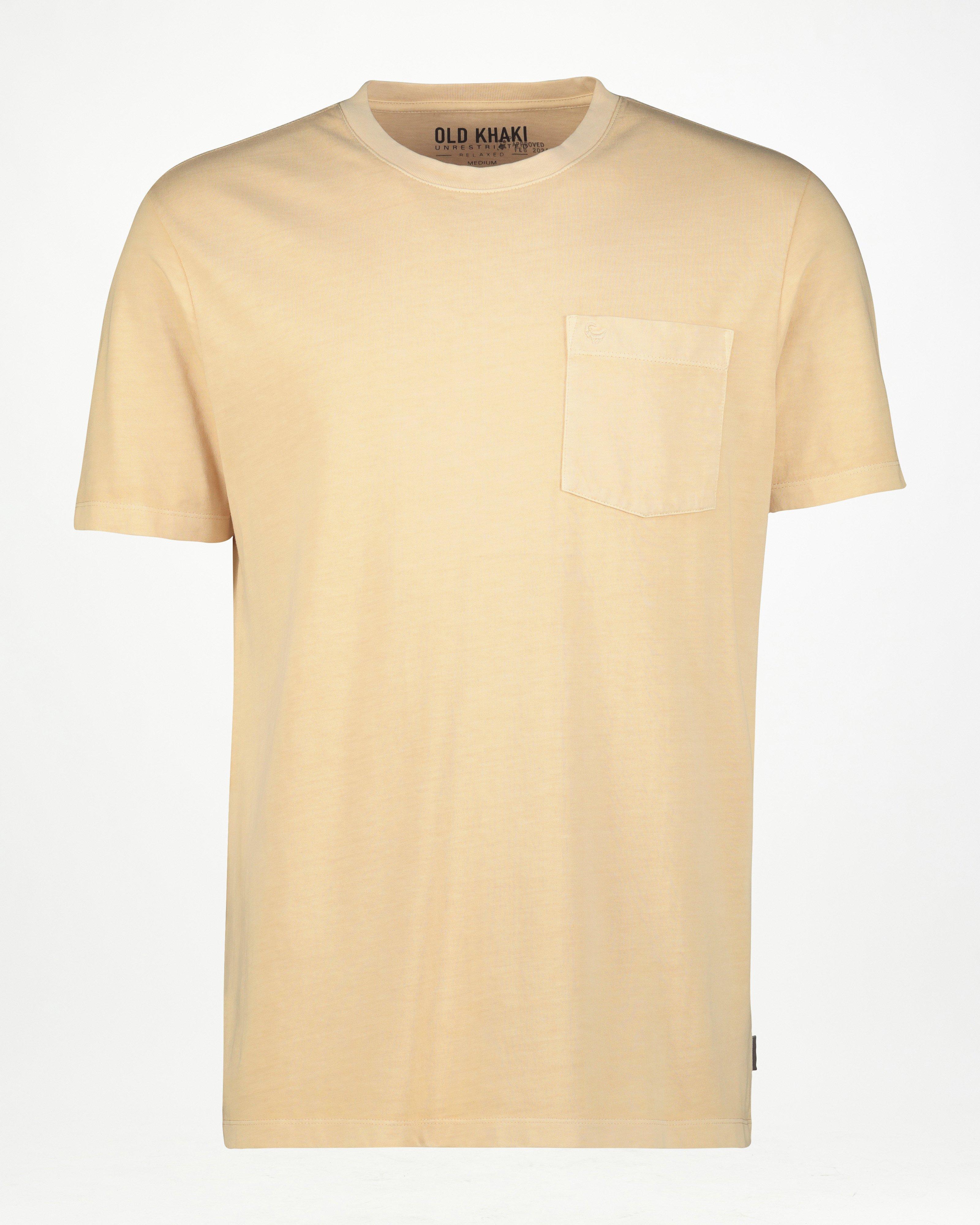 Men’s Austin Pigment Dyed T-Shirt  -  Stone