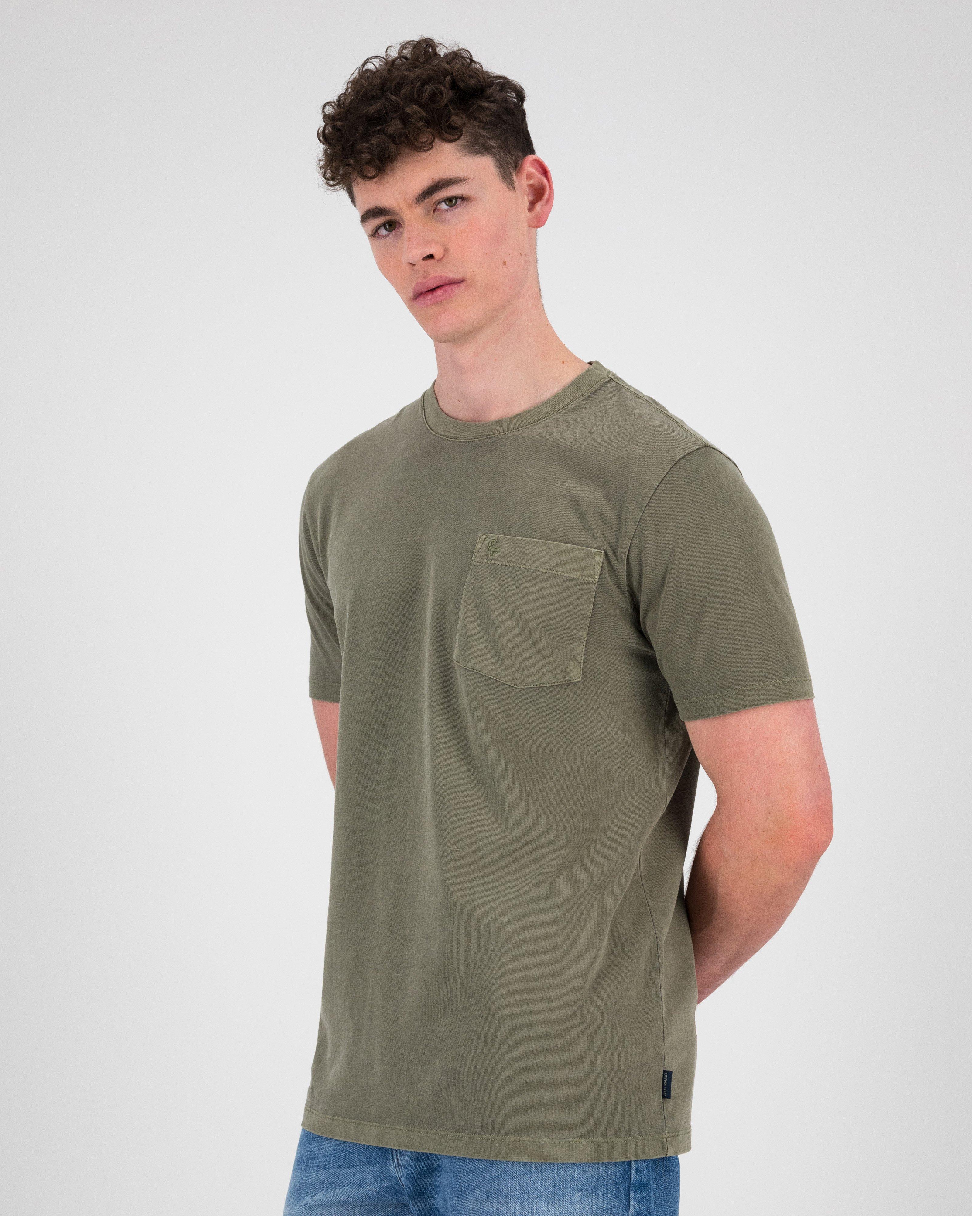 Men’s Austin Pigment Dyed T-Shirt  -  Fatigue