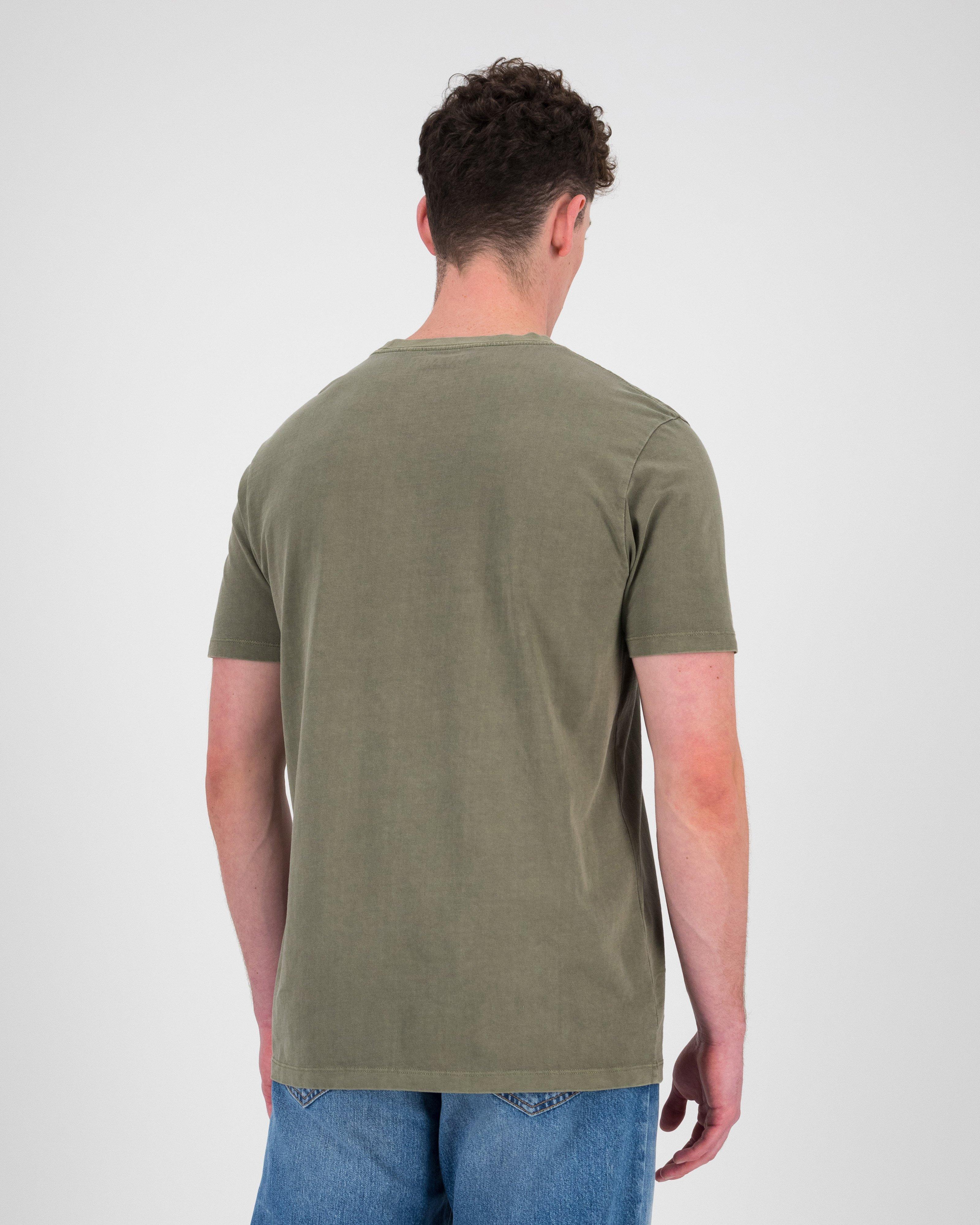 Men’s Austin Pigment Dyed T-Shirt  -  Fatigue