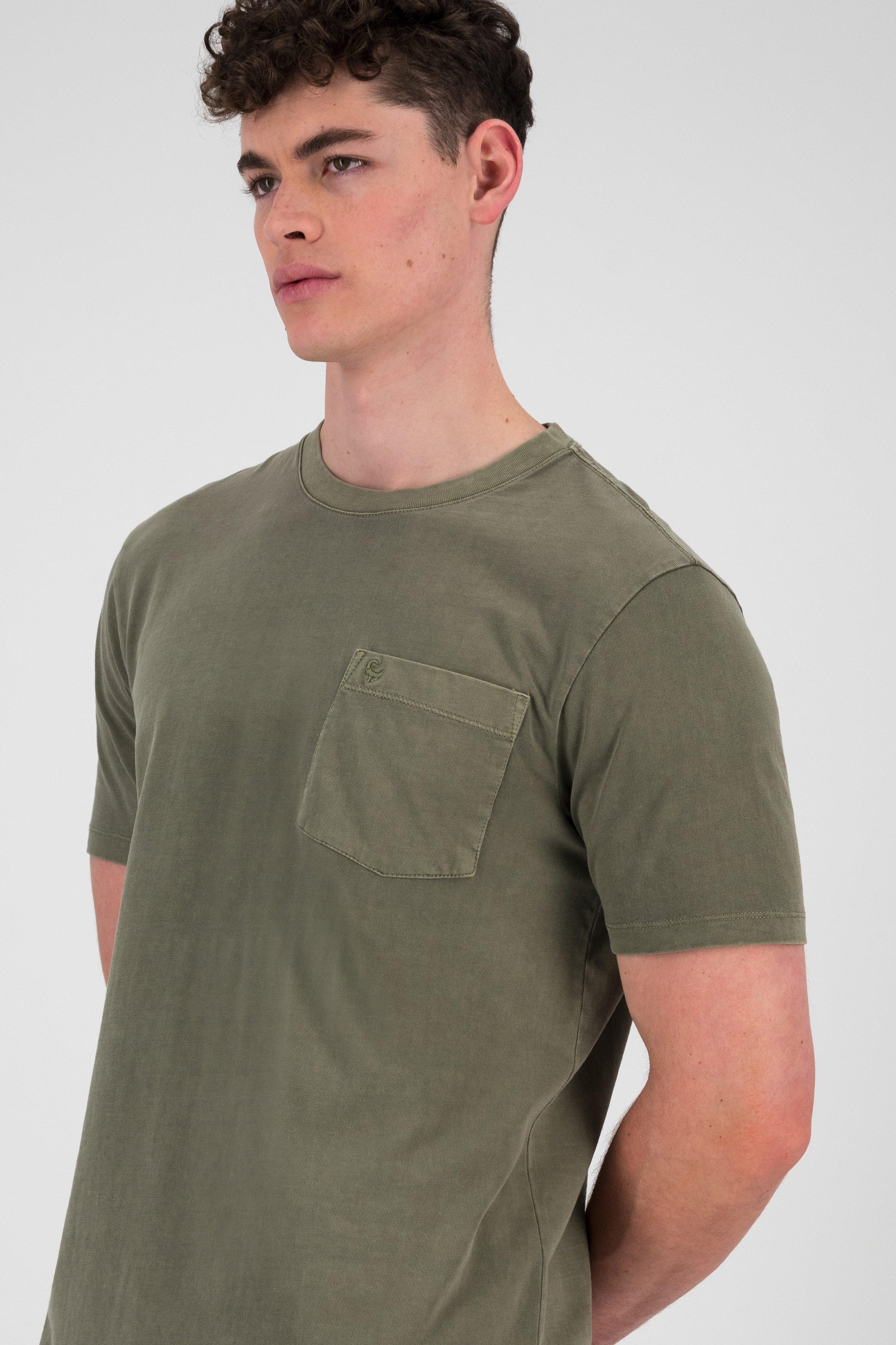 Men’s Austin Pigment Dyed T-Shirt  -  Fatigue