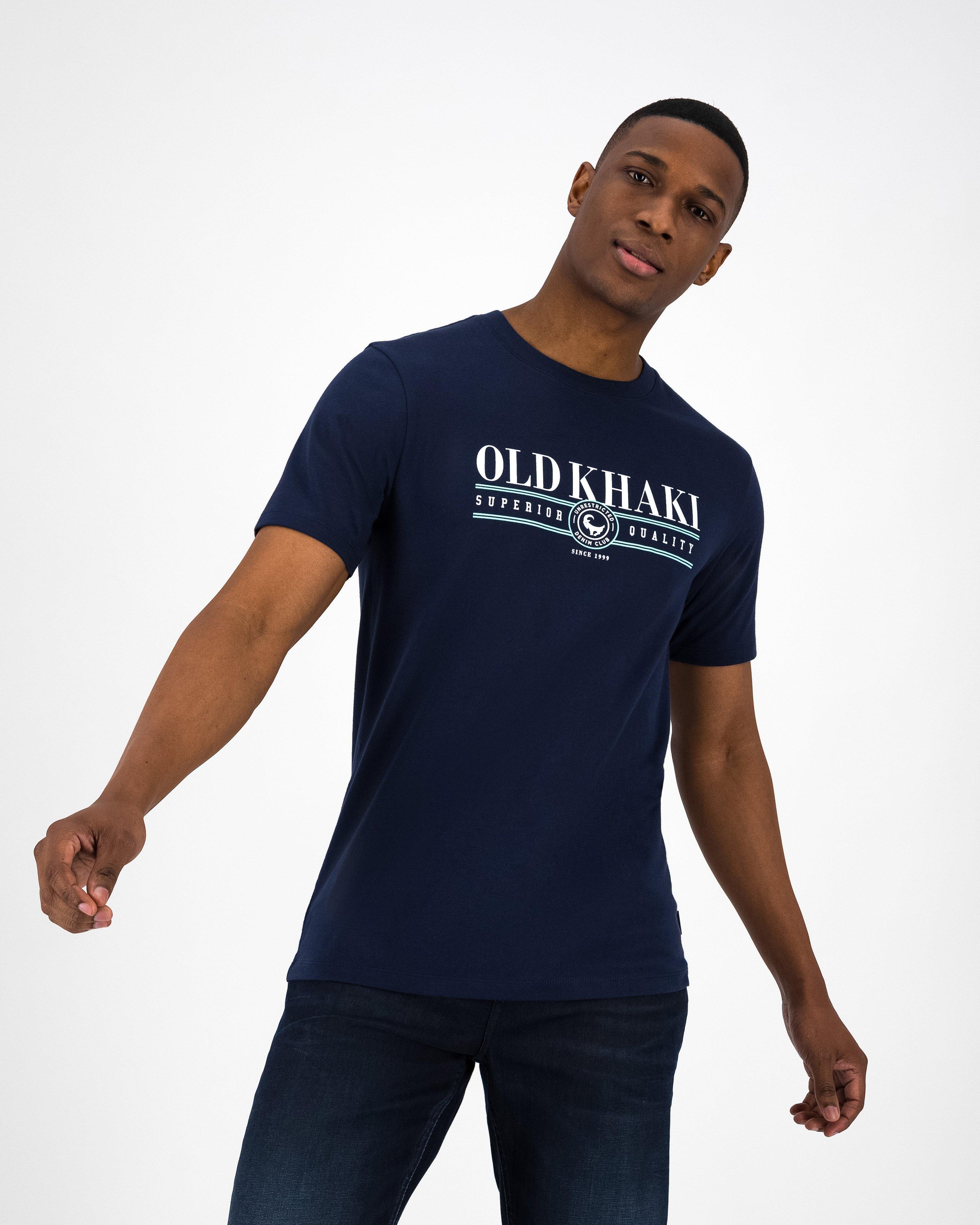 Men’s Frank Standard Fit T-Shirt  -  Navy