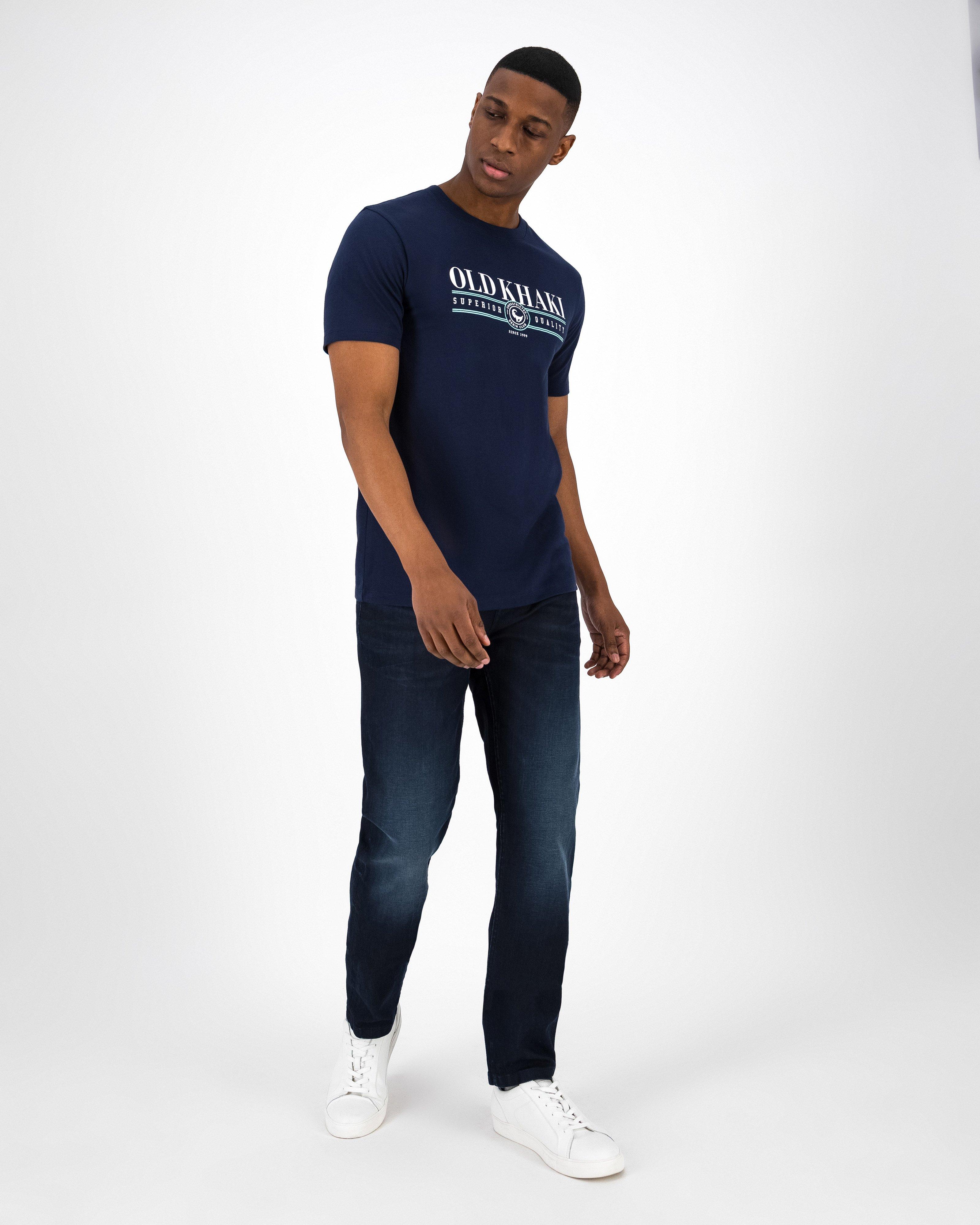 Men’s Frank Standard Fit T-Shirt  -  Navy