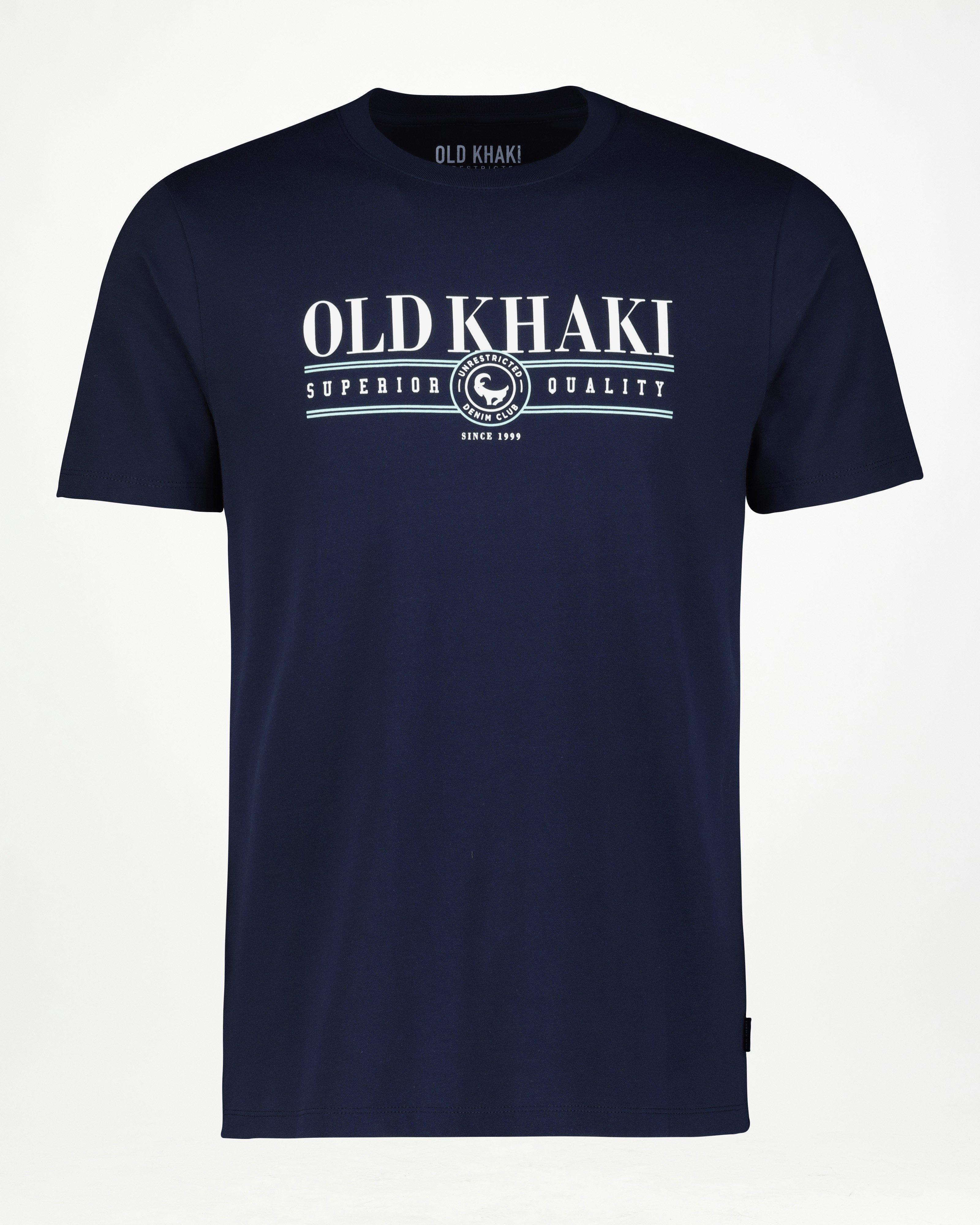 Men’s Frank Standard Fit T-Shirt  -  Navy