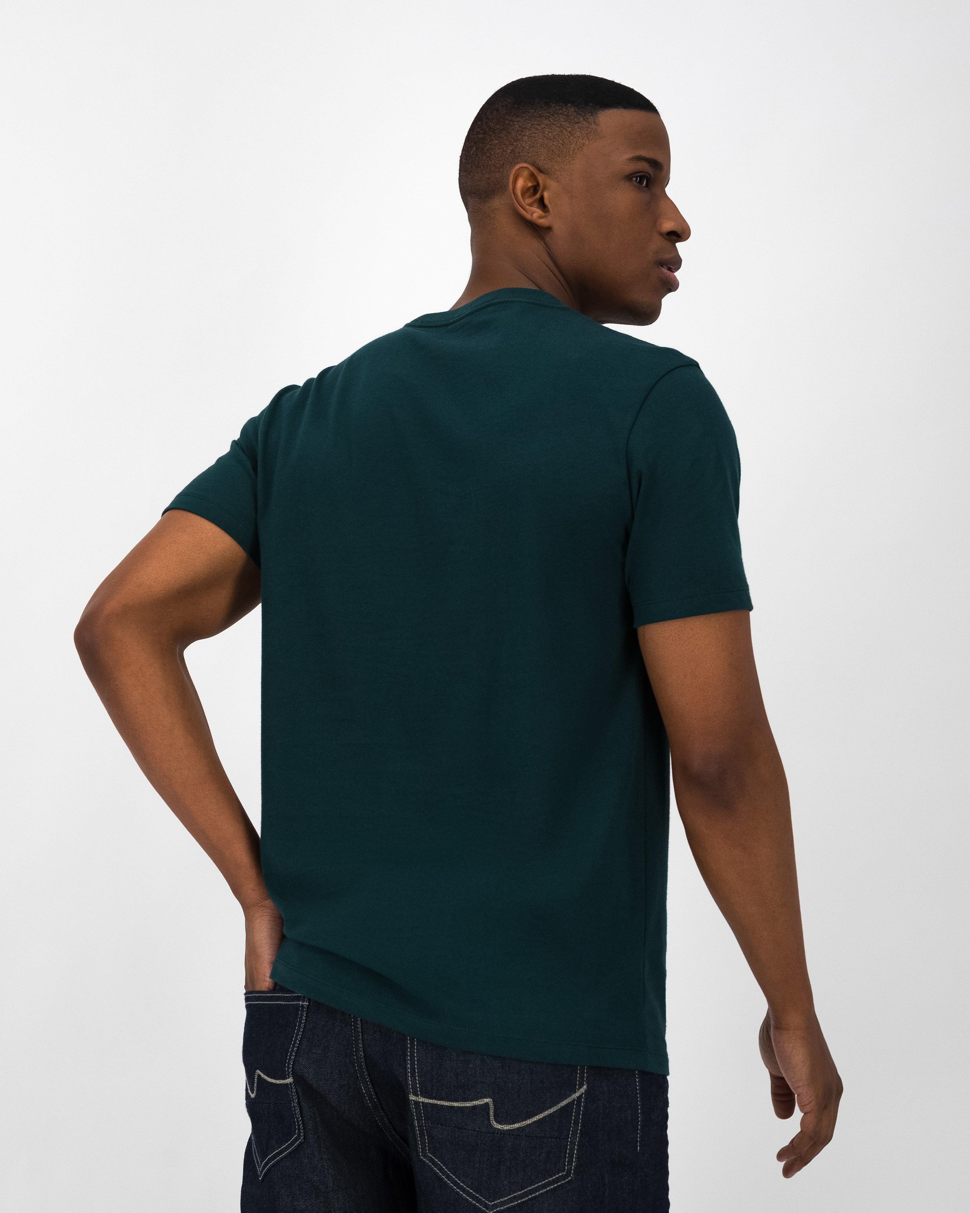 Men’s George Standard Fit T-Shirt  -  Dark Green