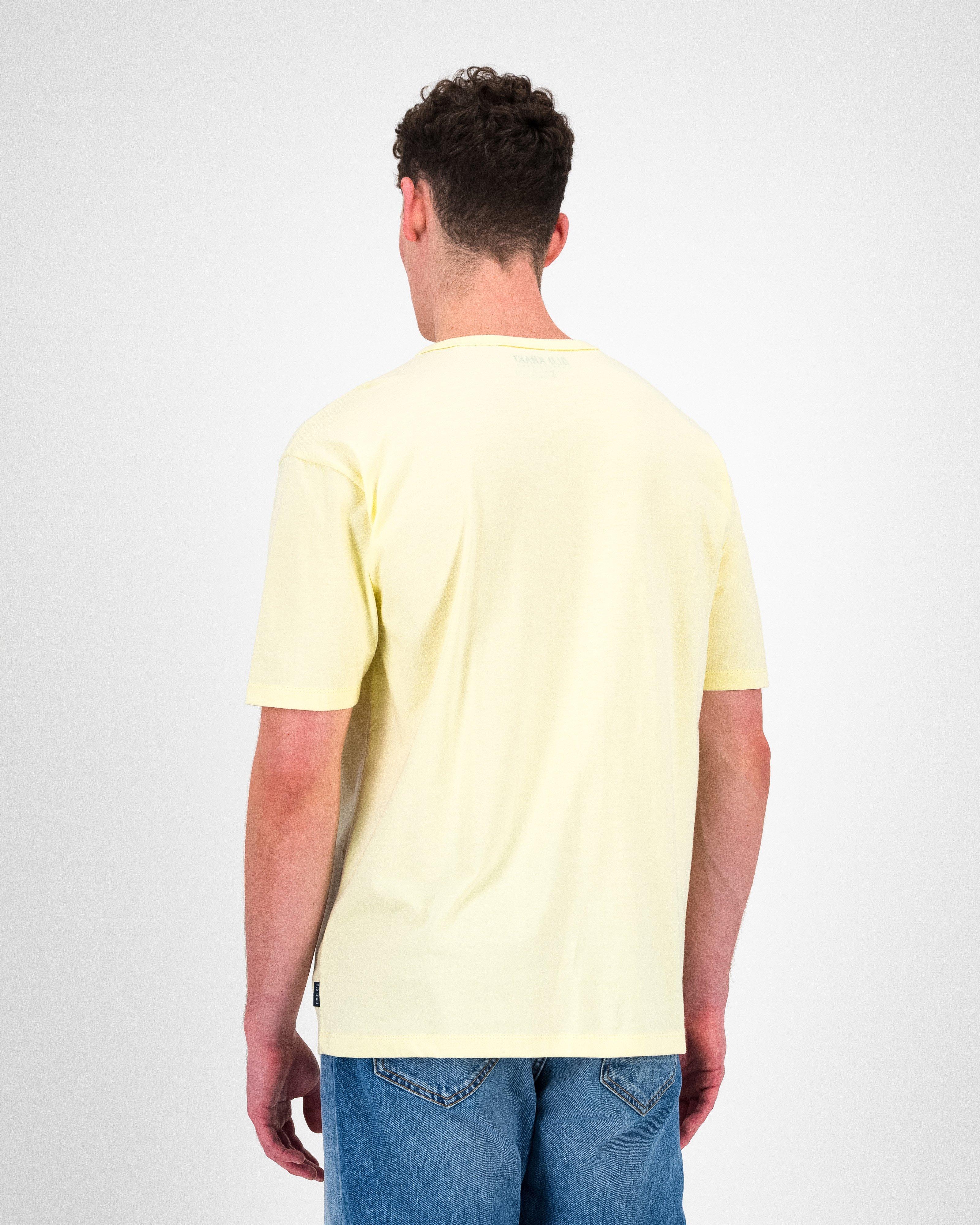 Men’s Nas Standard Fit T-Shirt  -  Lemon