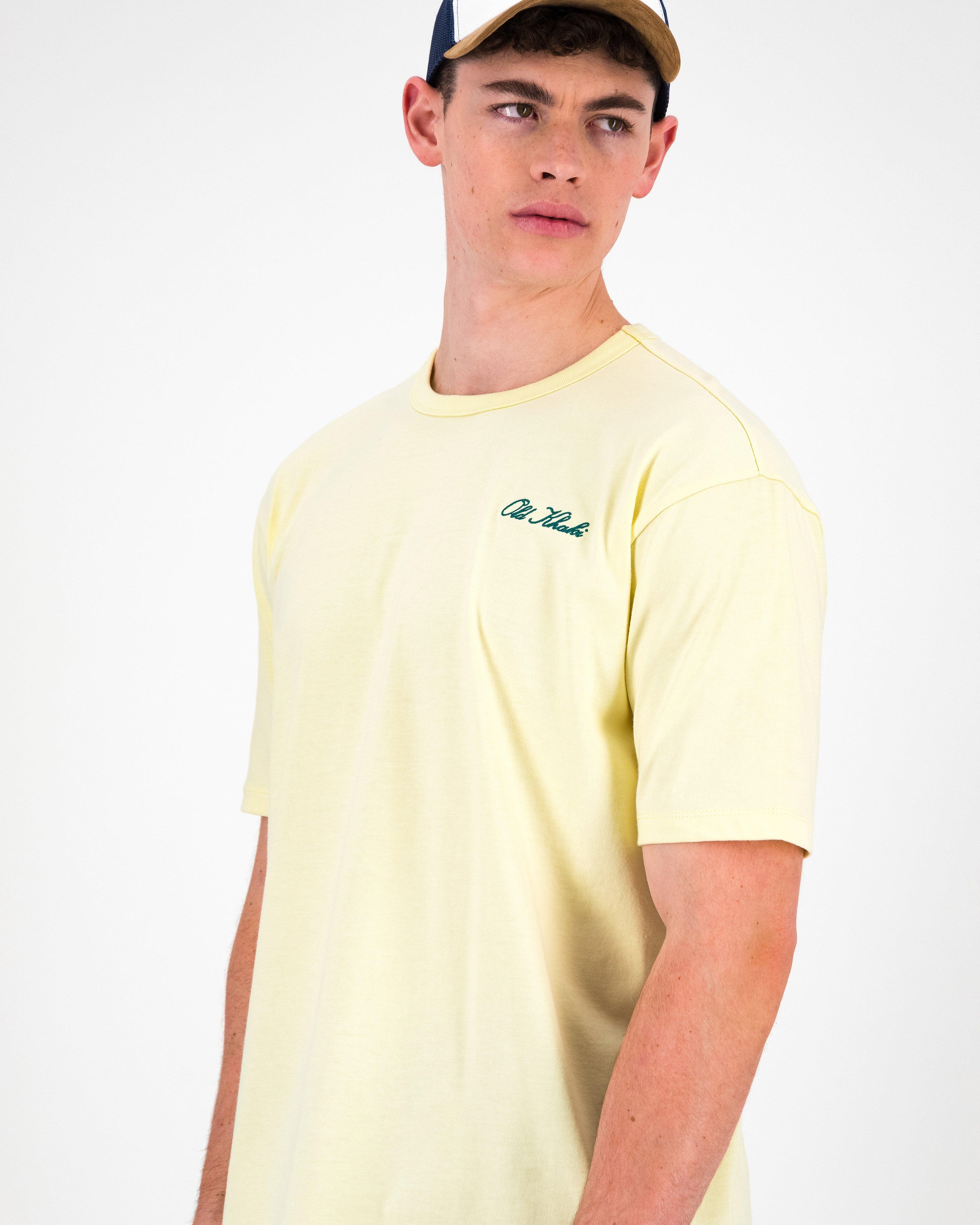 Men’s Nas Standard Fit T-Shirt  -  Lemon