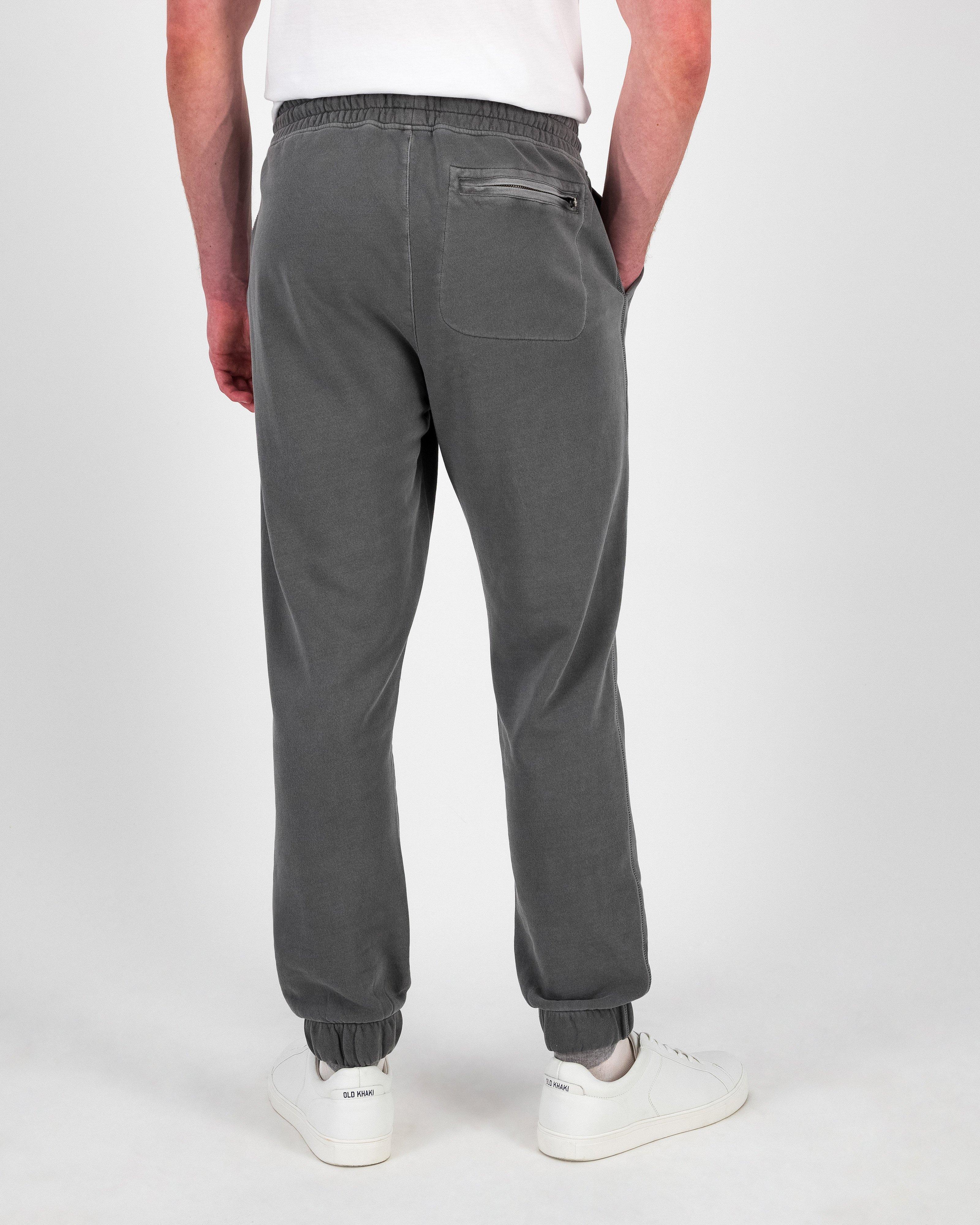 Men’s Siya Acid Wash Joggers  -  Charcoal