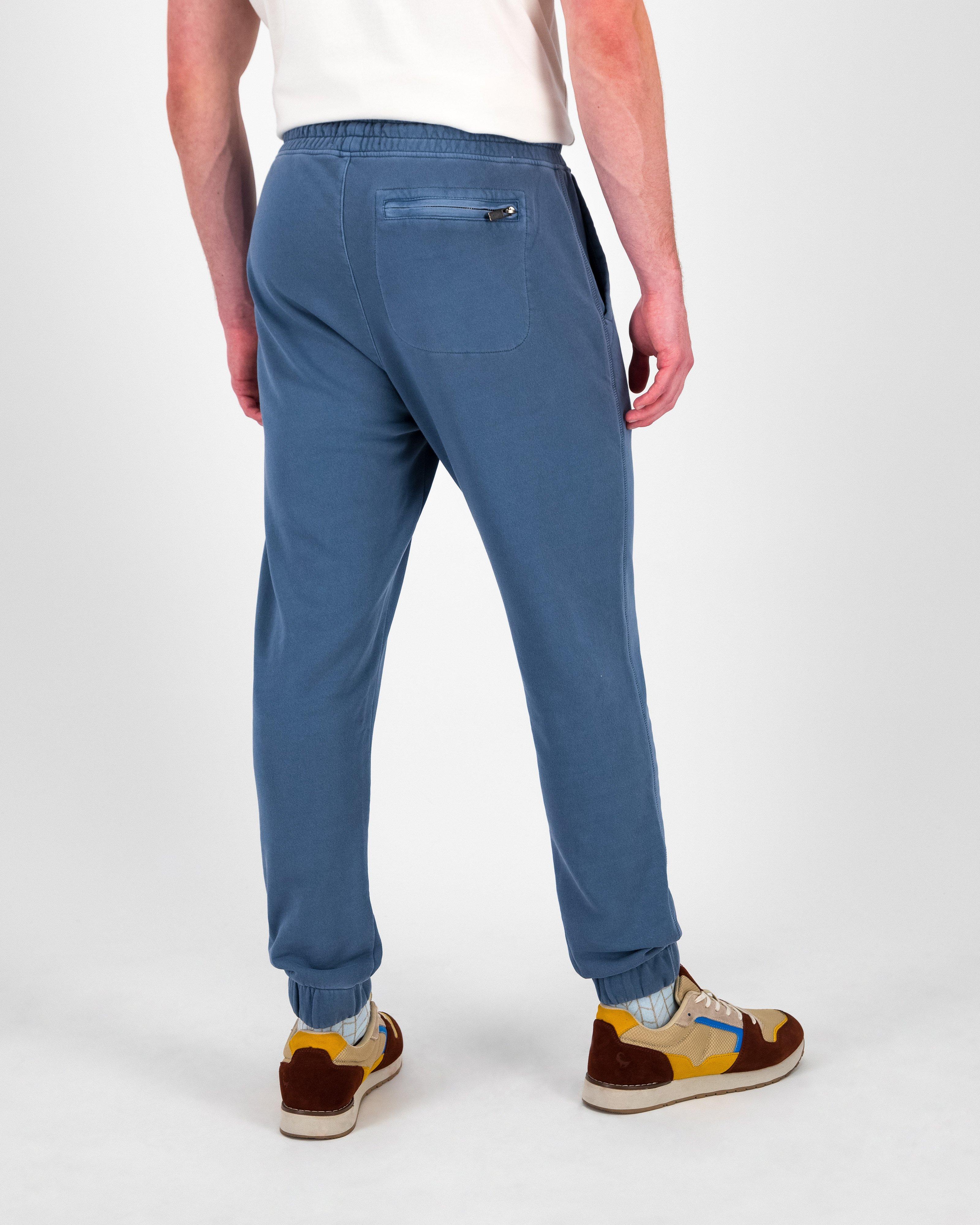 Men’s Siya Acid Wash Joggers  -  Blue