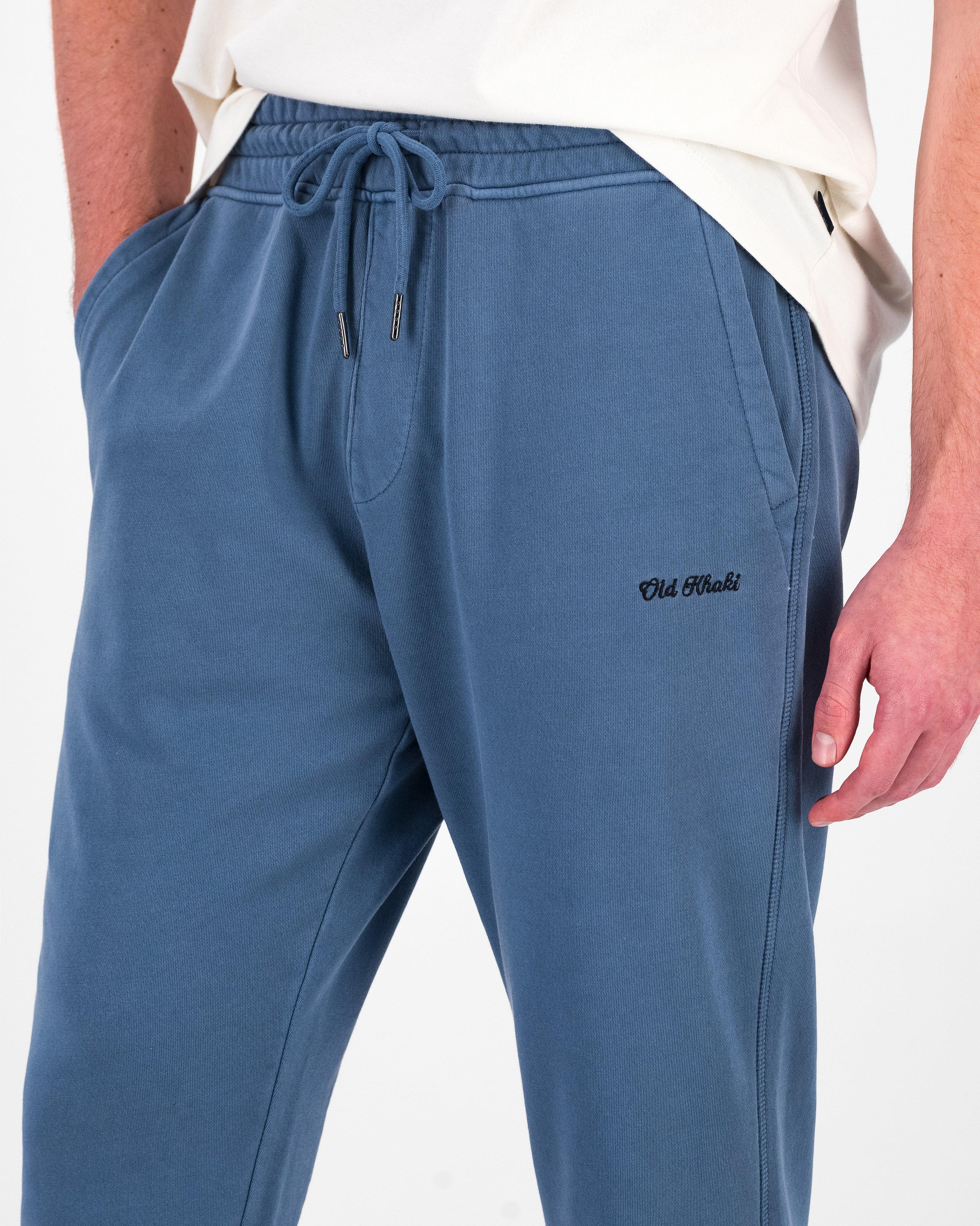 Men’s Siya Acid Wash Joggers  -  Blue