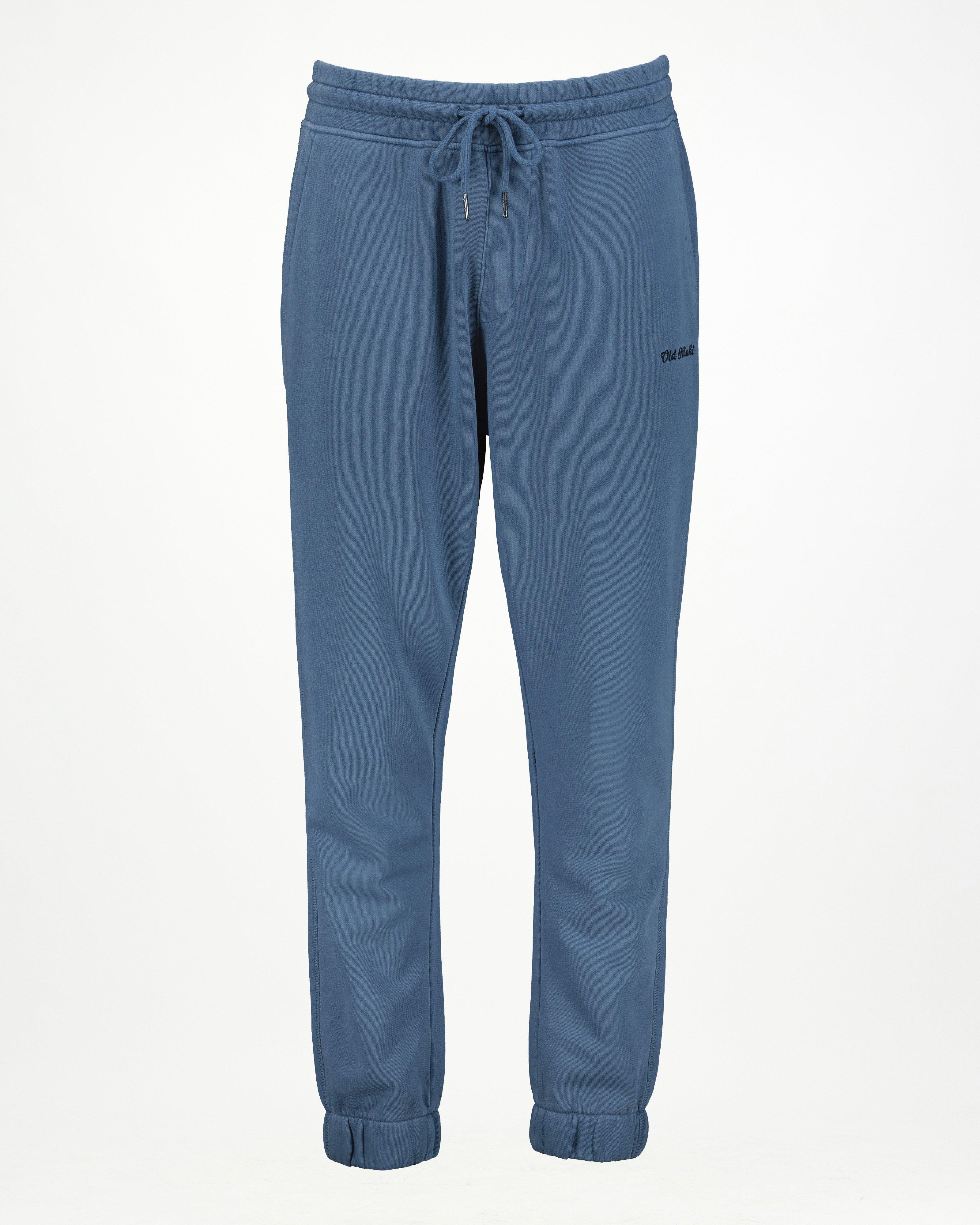 Men’s Siya Acid Wash Joggers  -  Blue