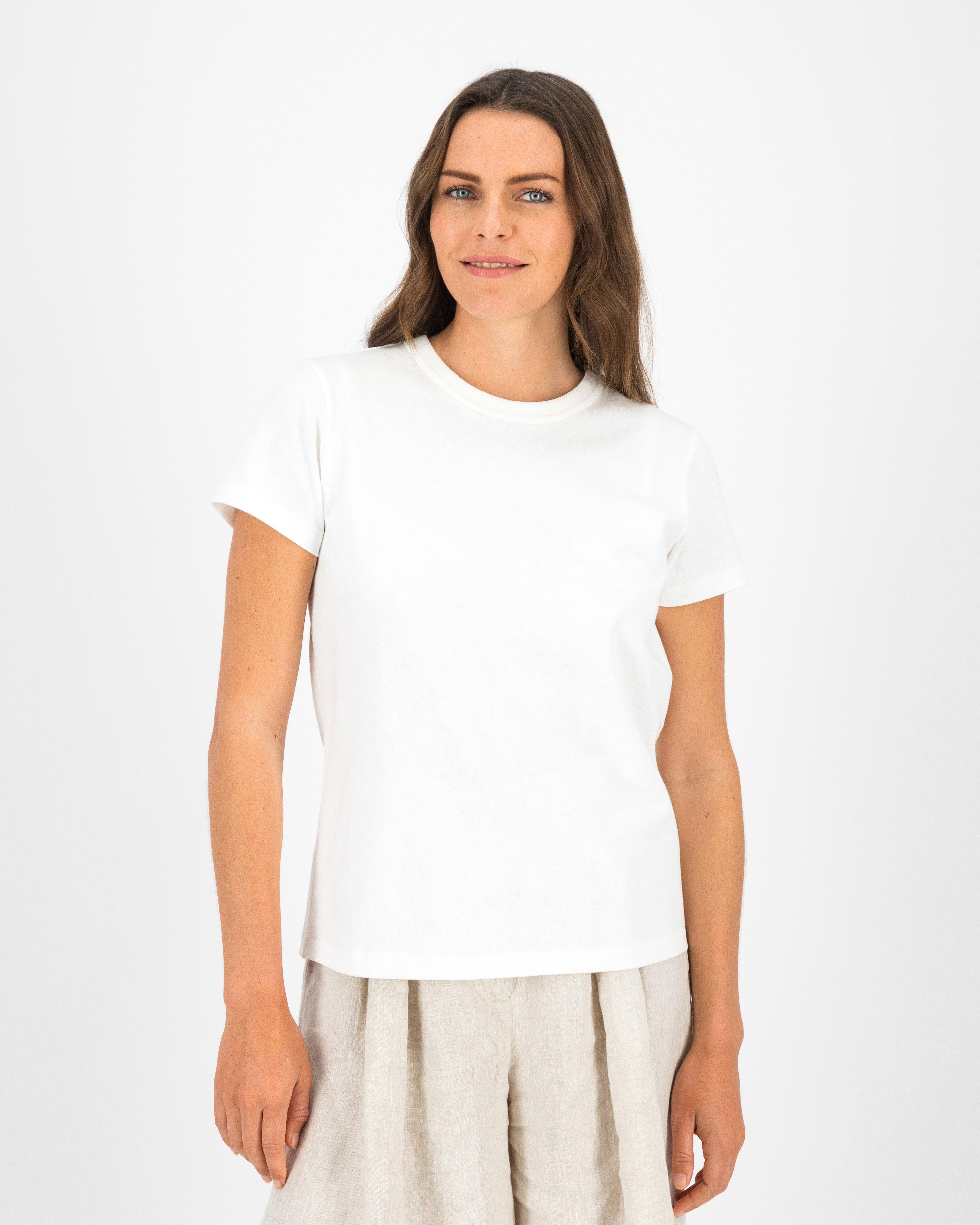 Rare Earth Women’s Piper Classic T-shirt -  White