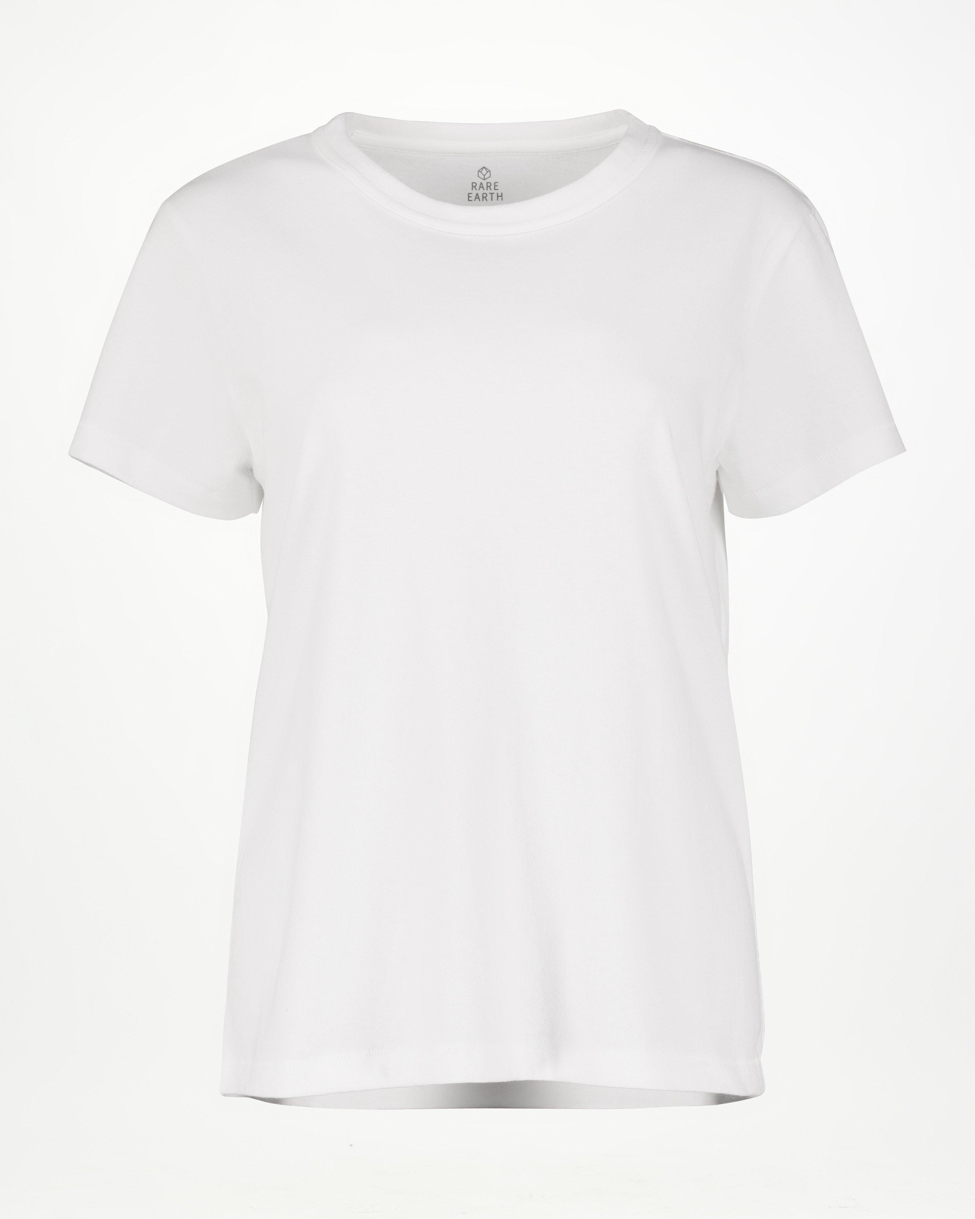 Rare Earth Women’s Piper Classic T-shirt -  White