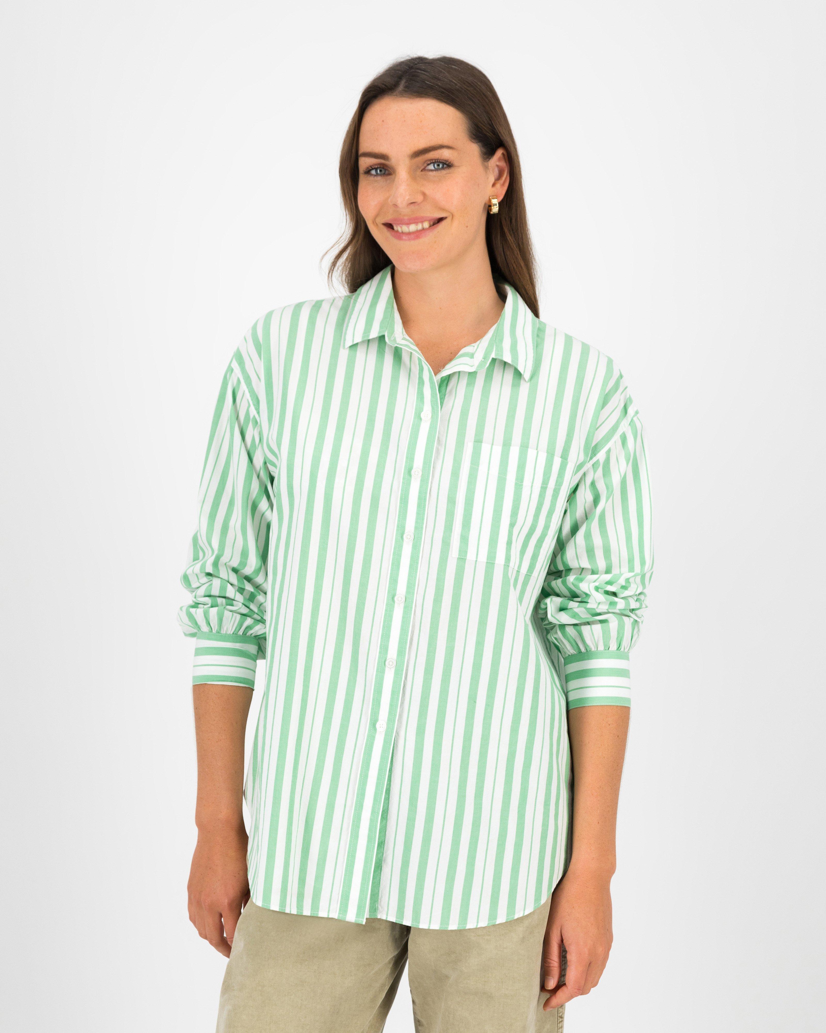 Rare Earth Women’s Sia Shirt -  Green