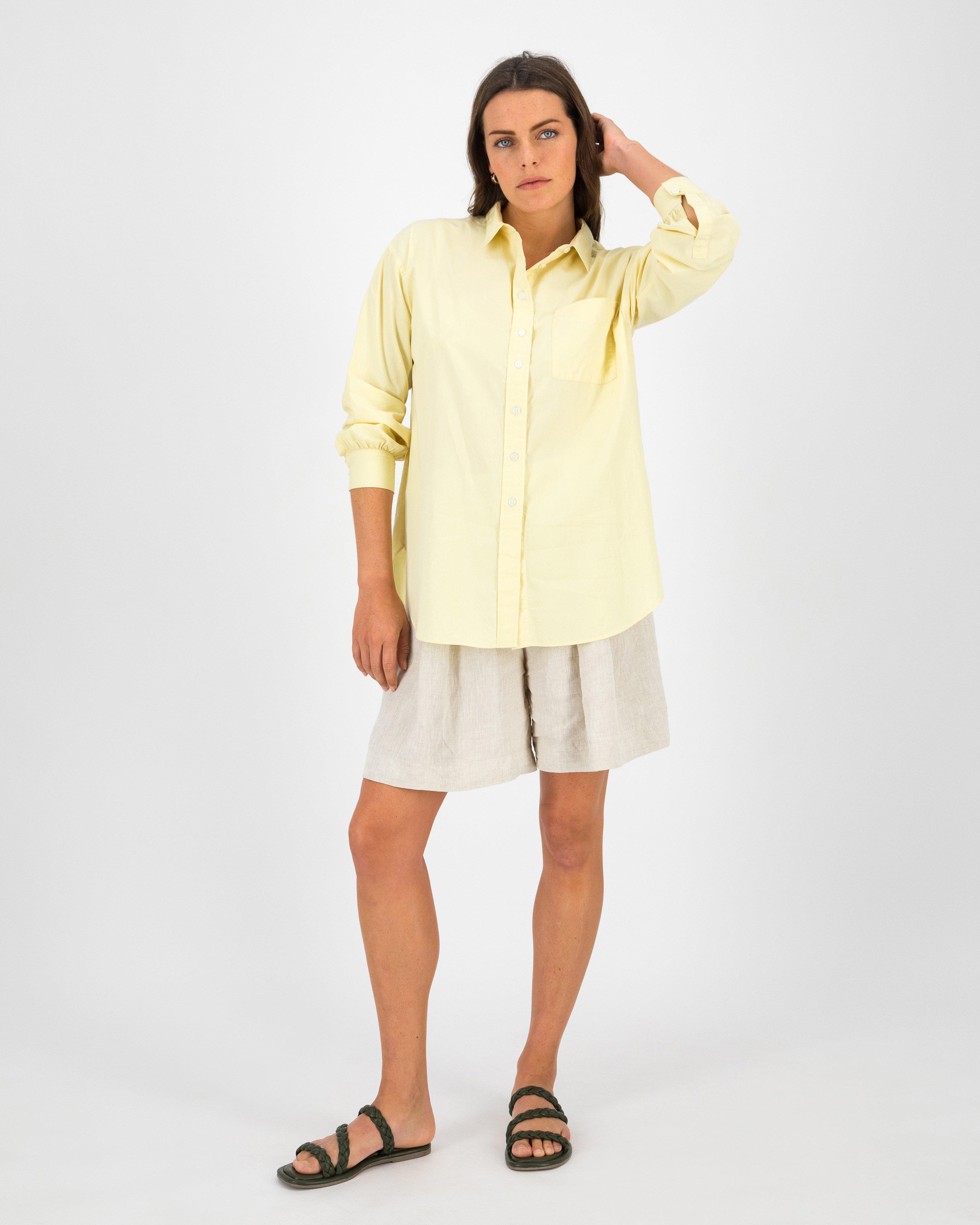 Rare Earth Women’s Sia Shirt -  Yellow