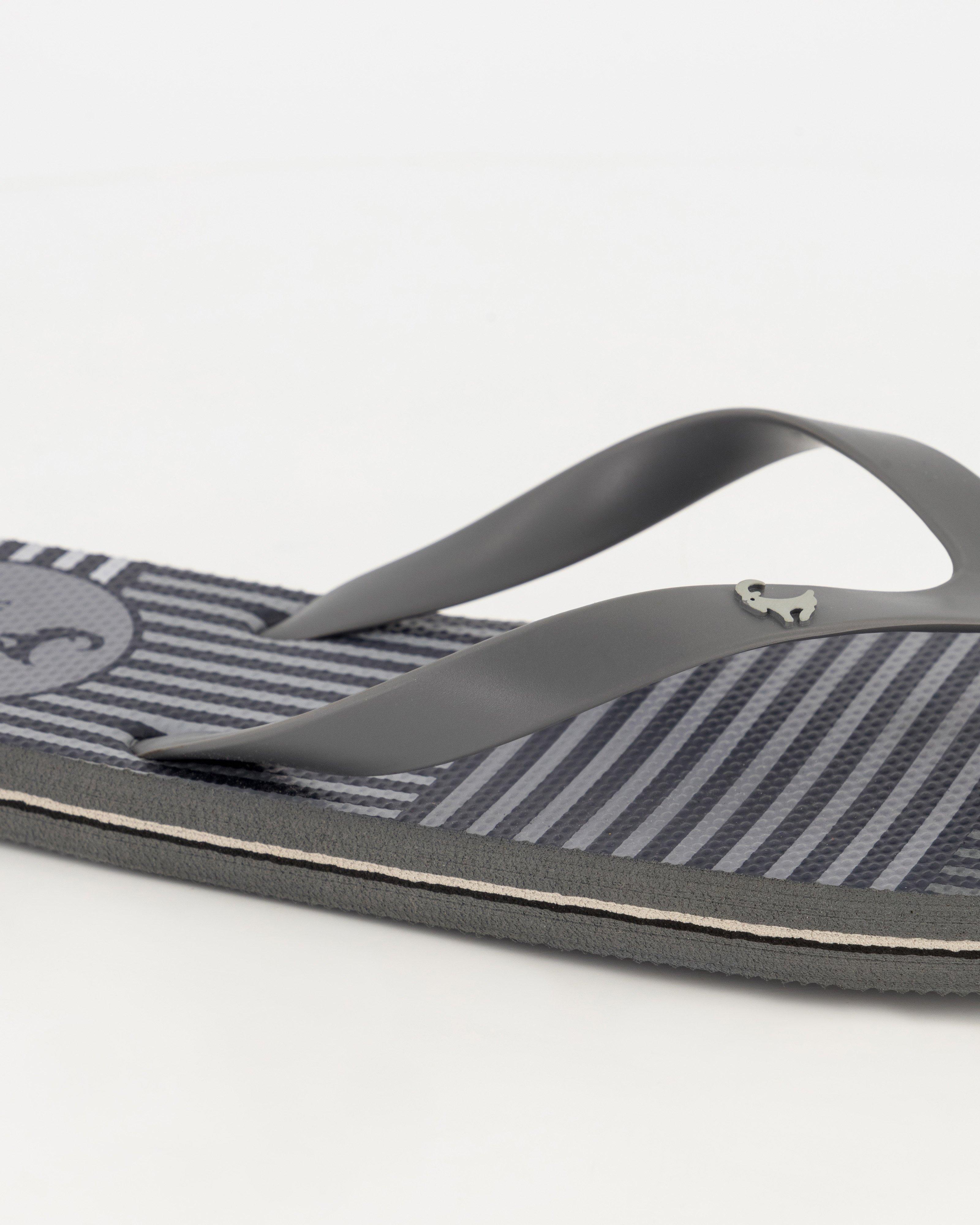 Old Khaki Men's Pacifico Flip Flops -  Grey