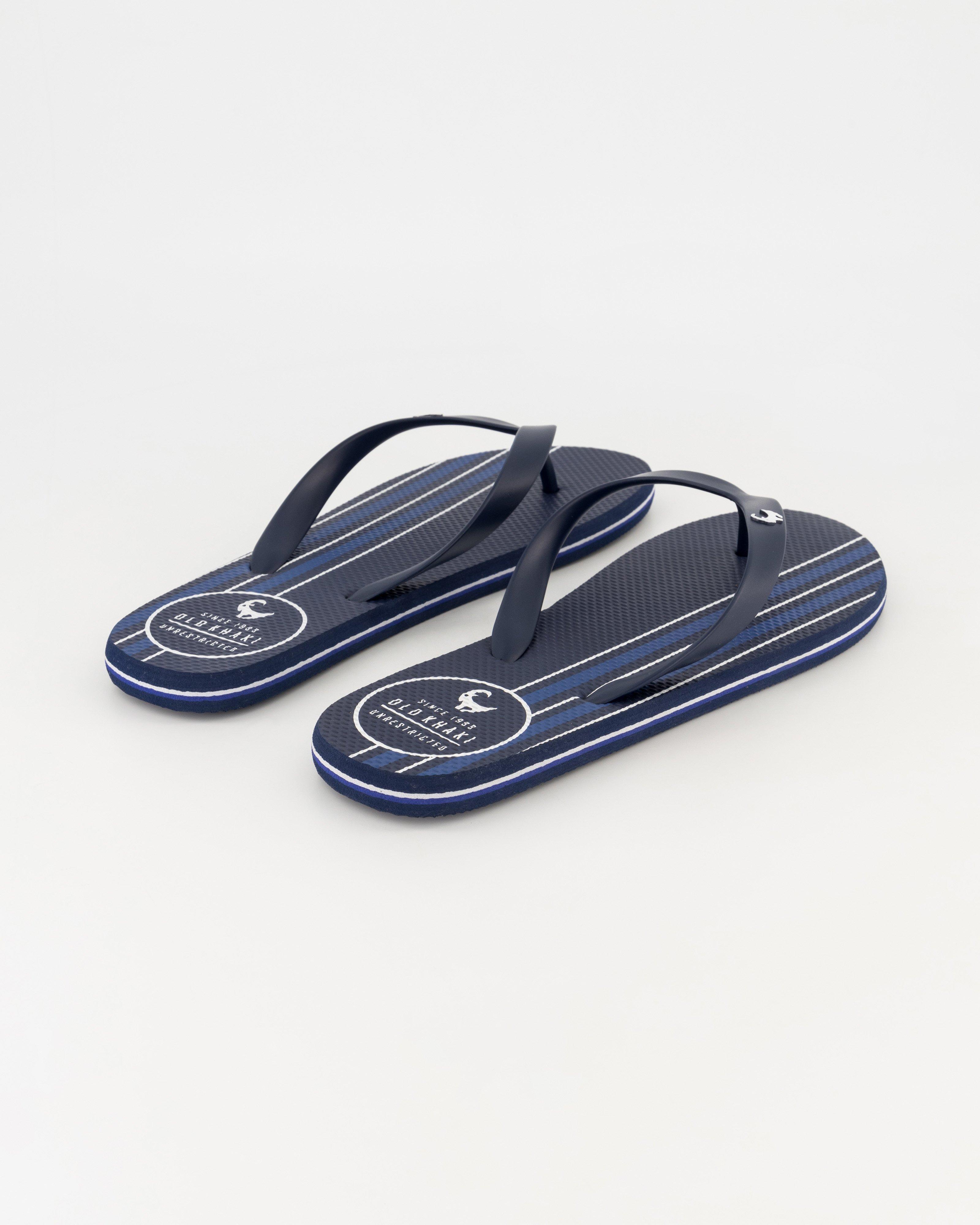 Old Khaki Men's Pacifico Flip Flops -  Navy