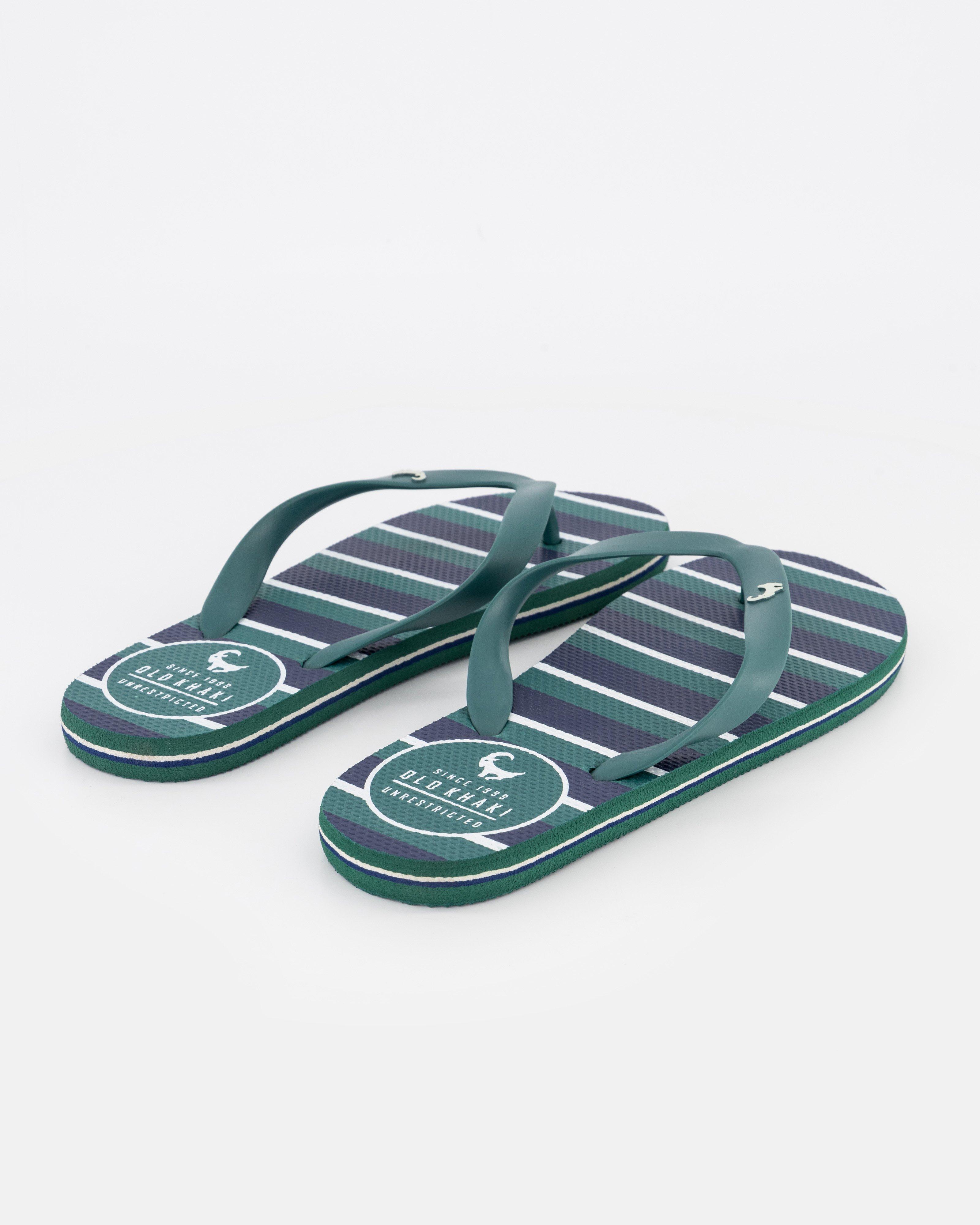 Old Khaki Men's Pacifico Flip Flops -  Teal