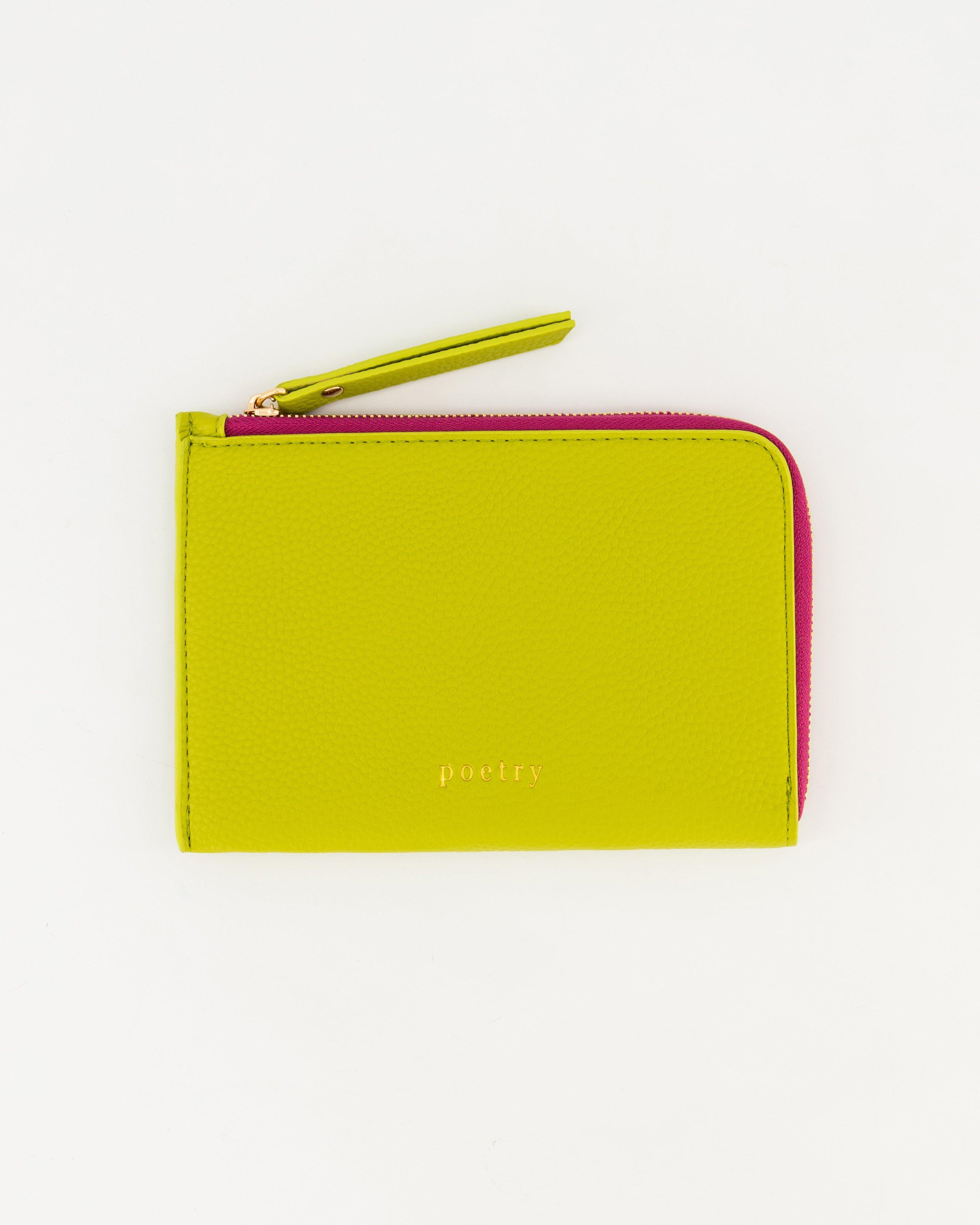 Jinny Pouch -  Chartreuse