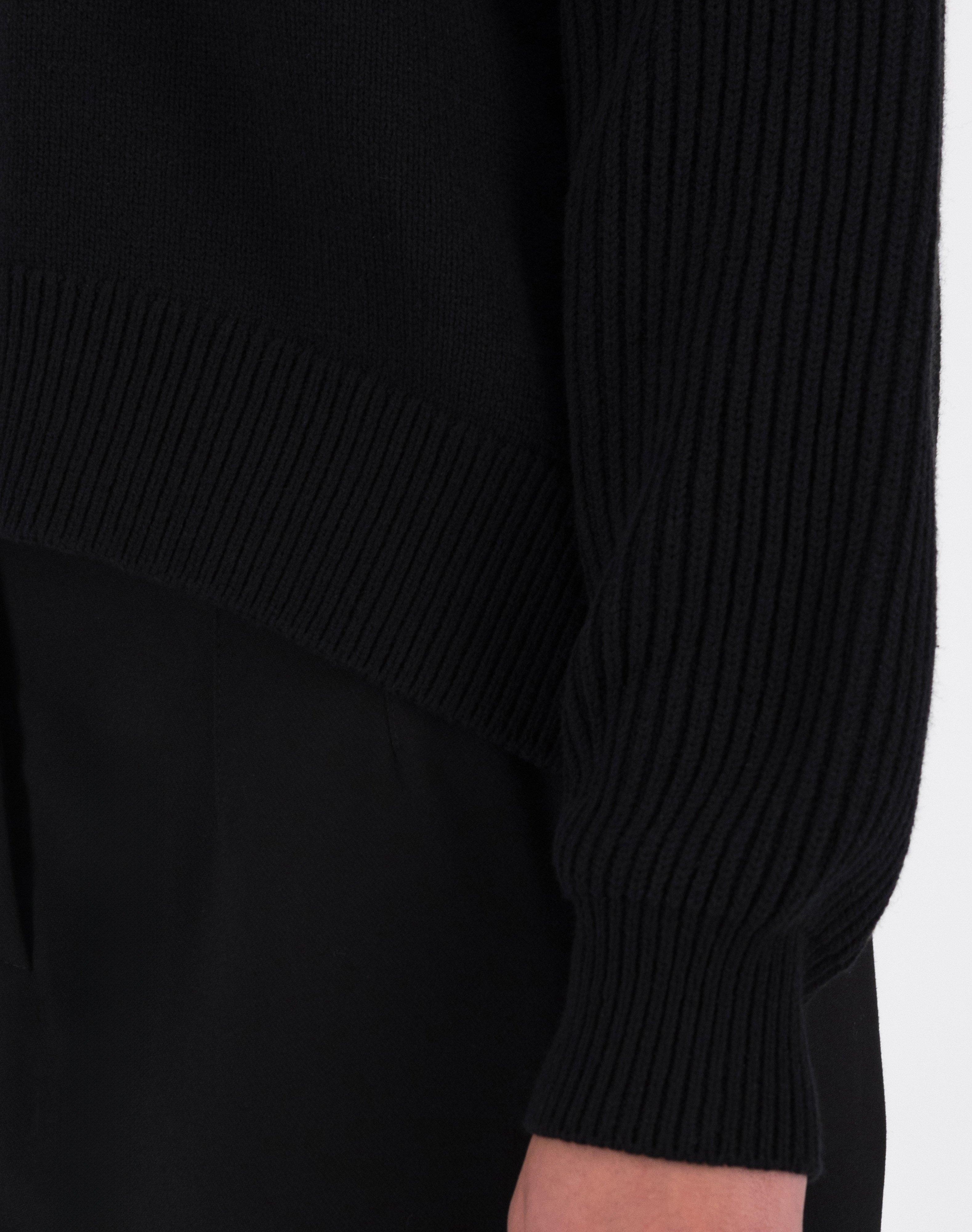 Torie Cutout Detail Knitwear -  Black