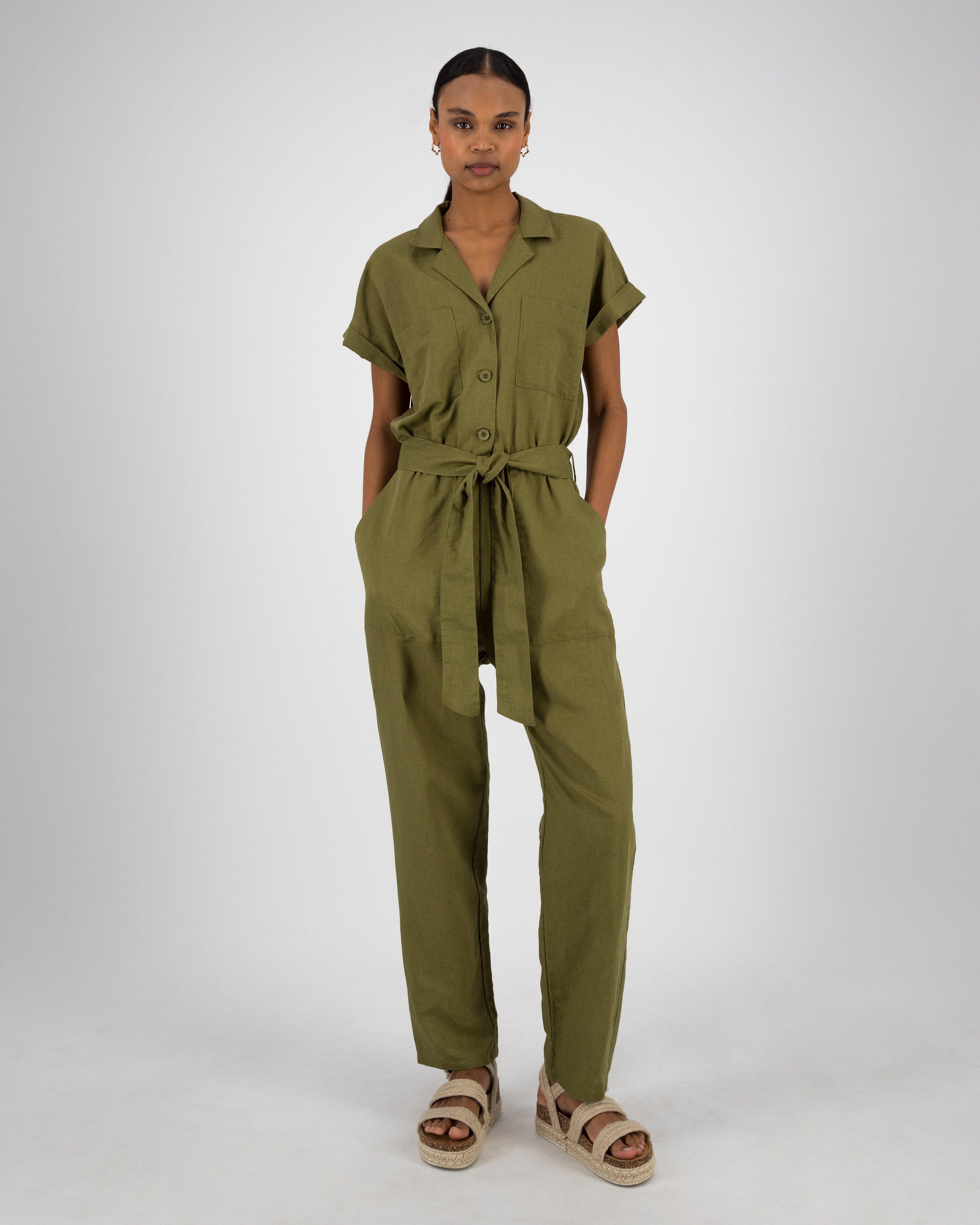 Women’s Baylin Boiler Suit  -  Green