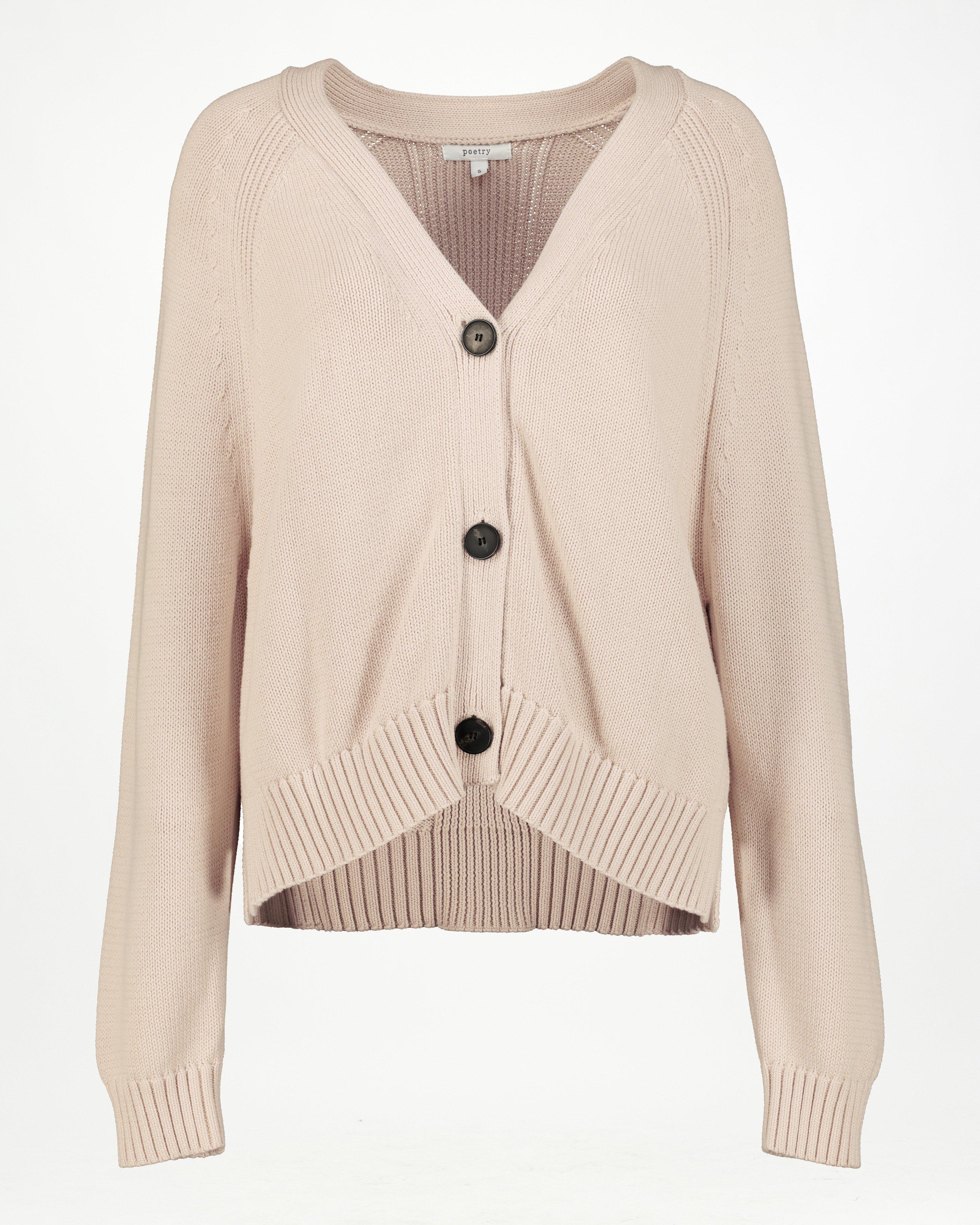 Hayley Stone Cardigan -  Stone