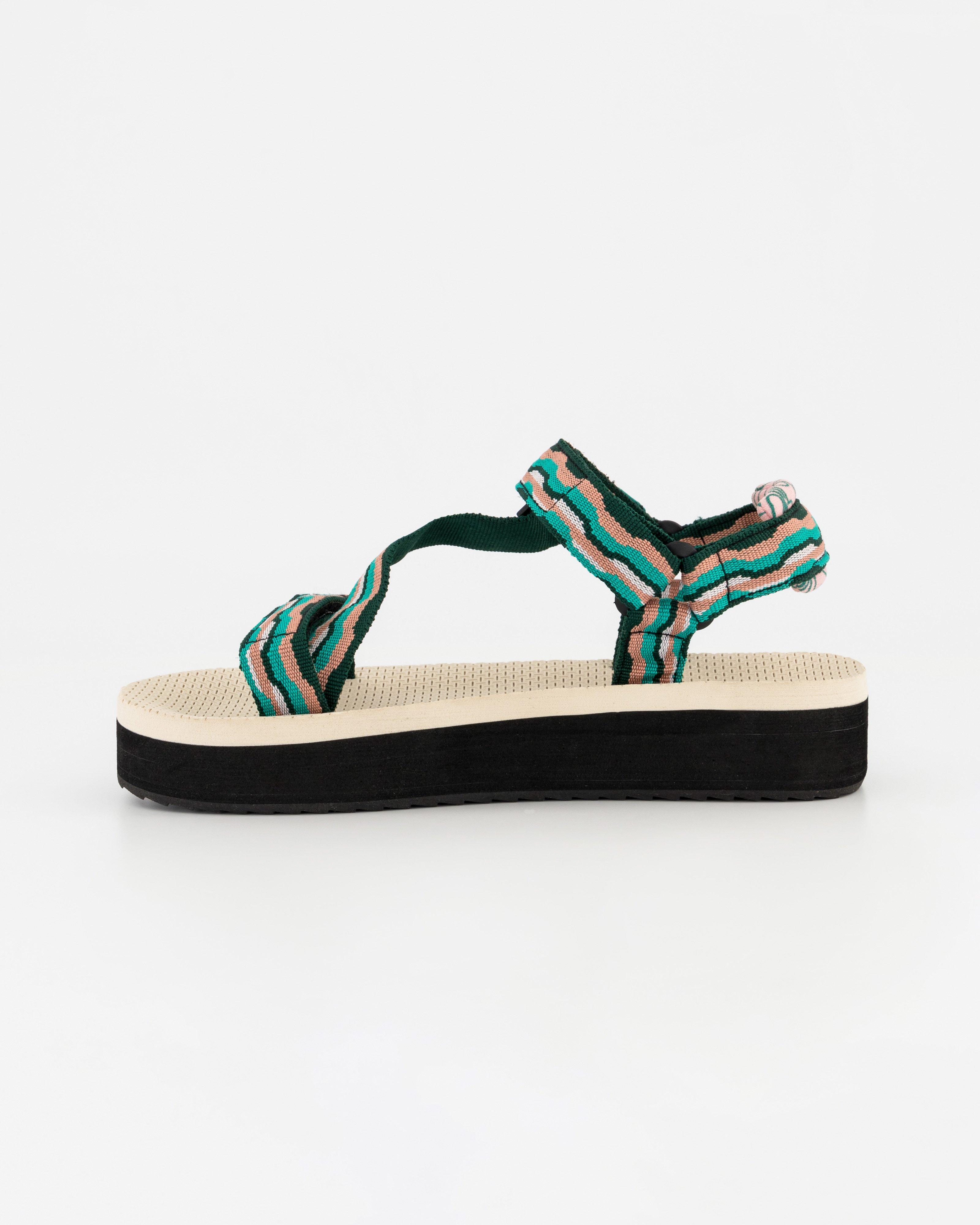 K-Way Kids Flash Platform Sandals -  Aqua