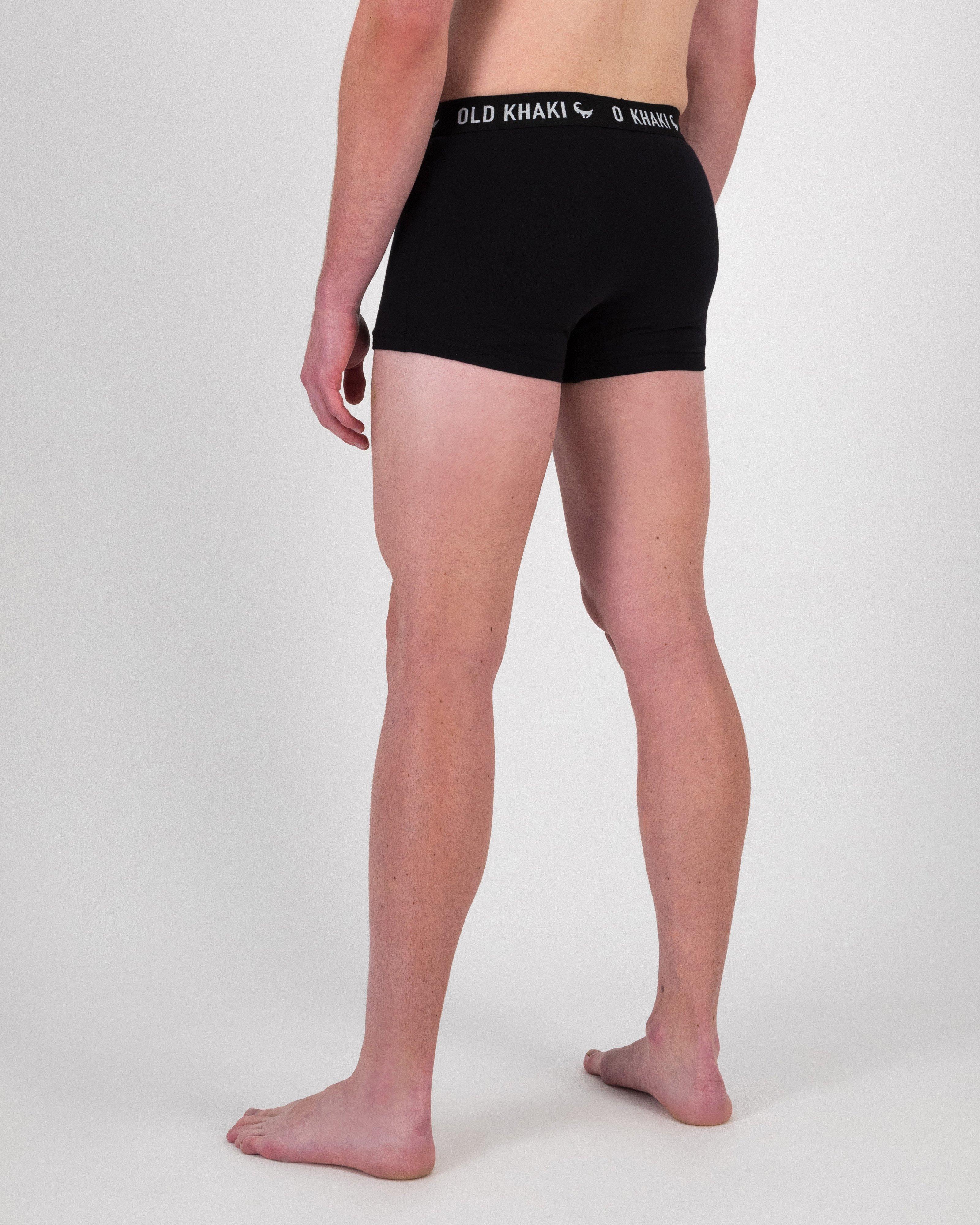 Men’s 2-Pack Boxer Briefs  -  Black