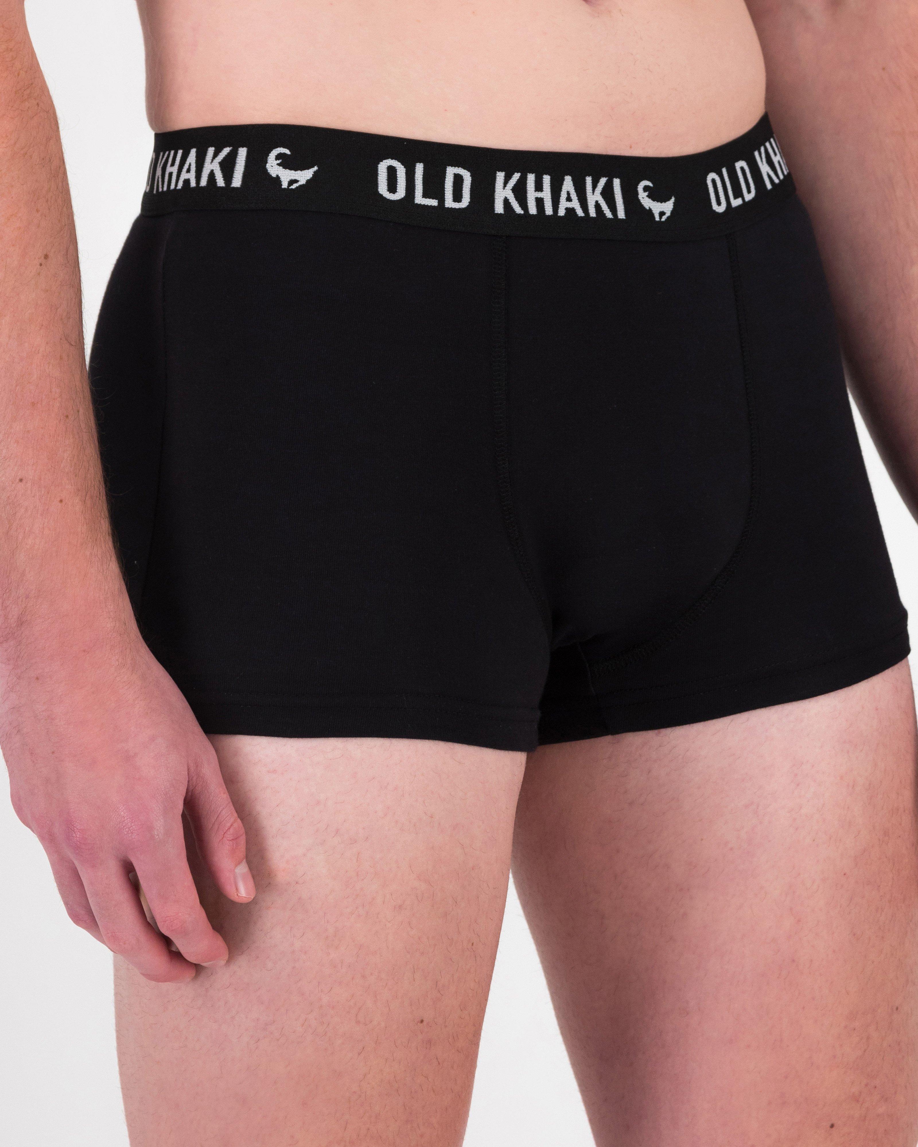 Men’s 2-Pack Boxer Briefs  -  Black