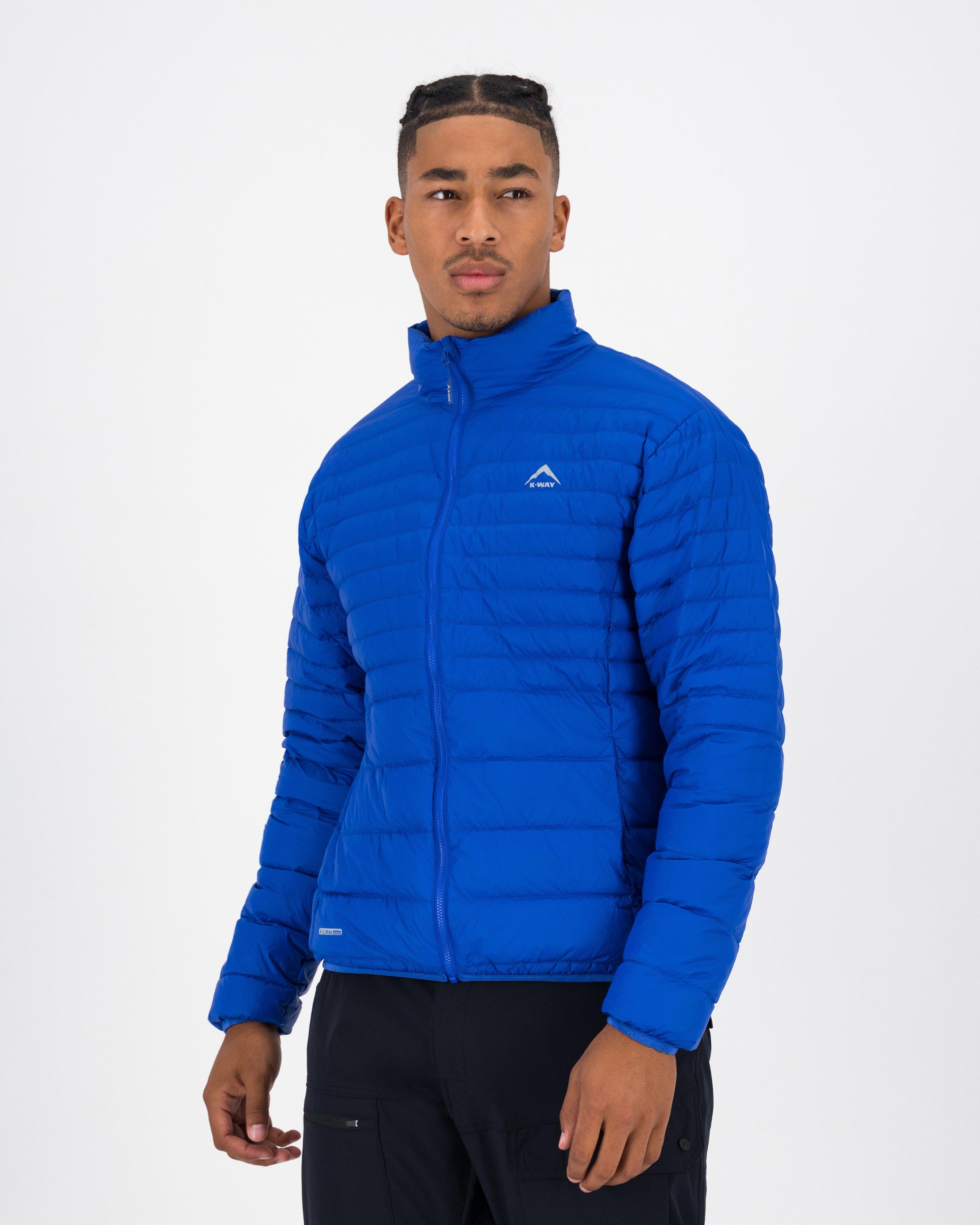 K-Way Men's K-Lite Down Puffer Jacket -  Mid Blue