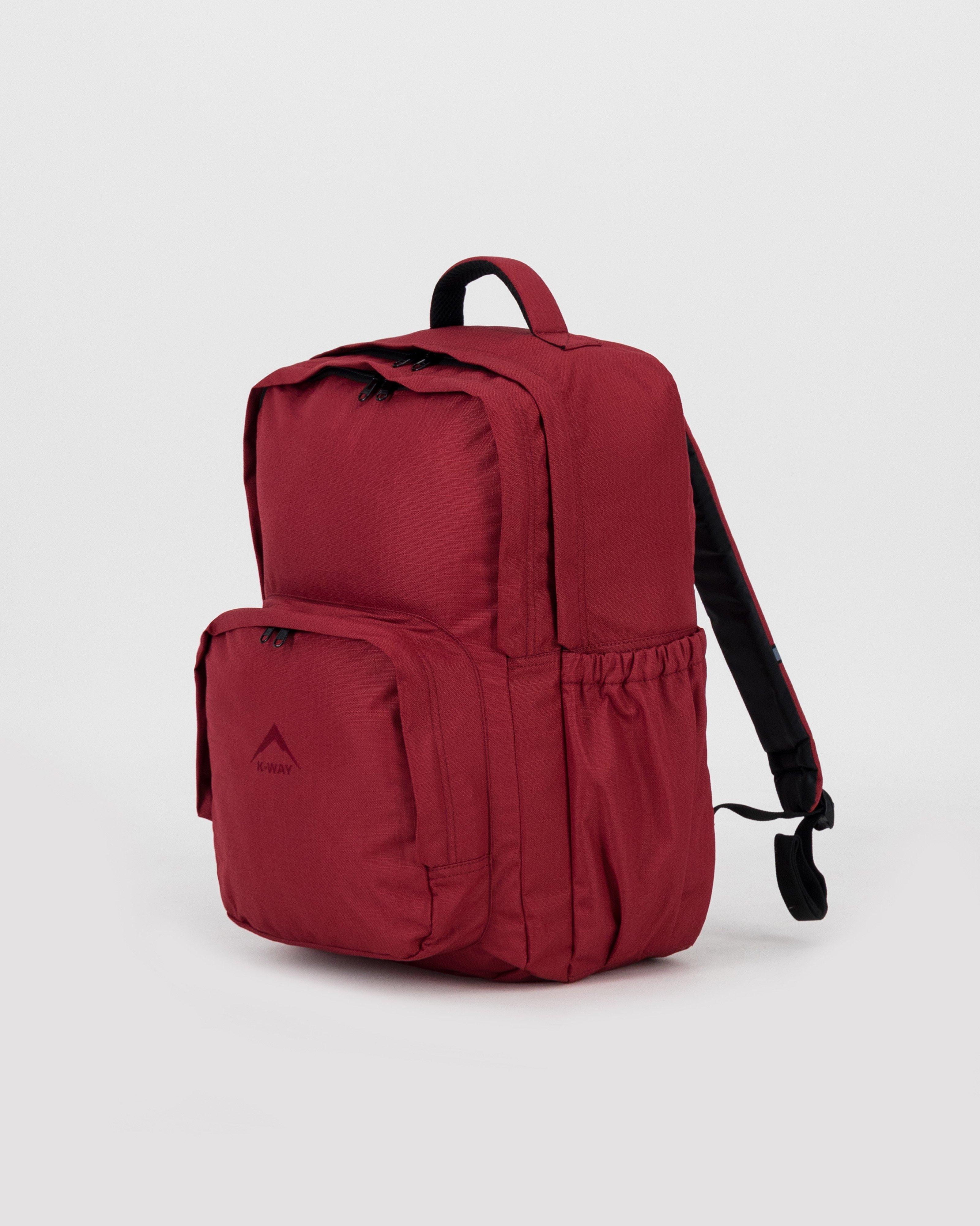 K-Way ECO School Bag  -  Burgundy