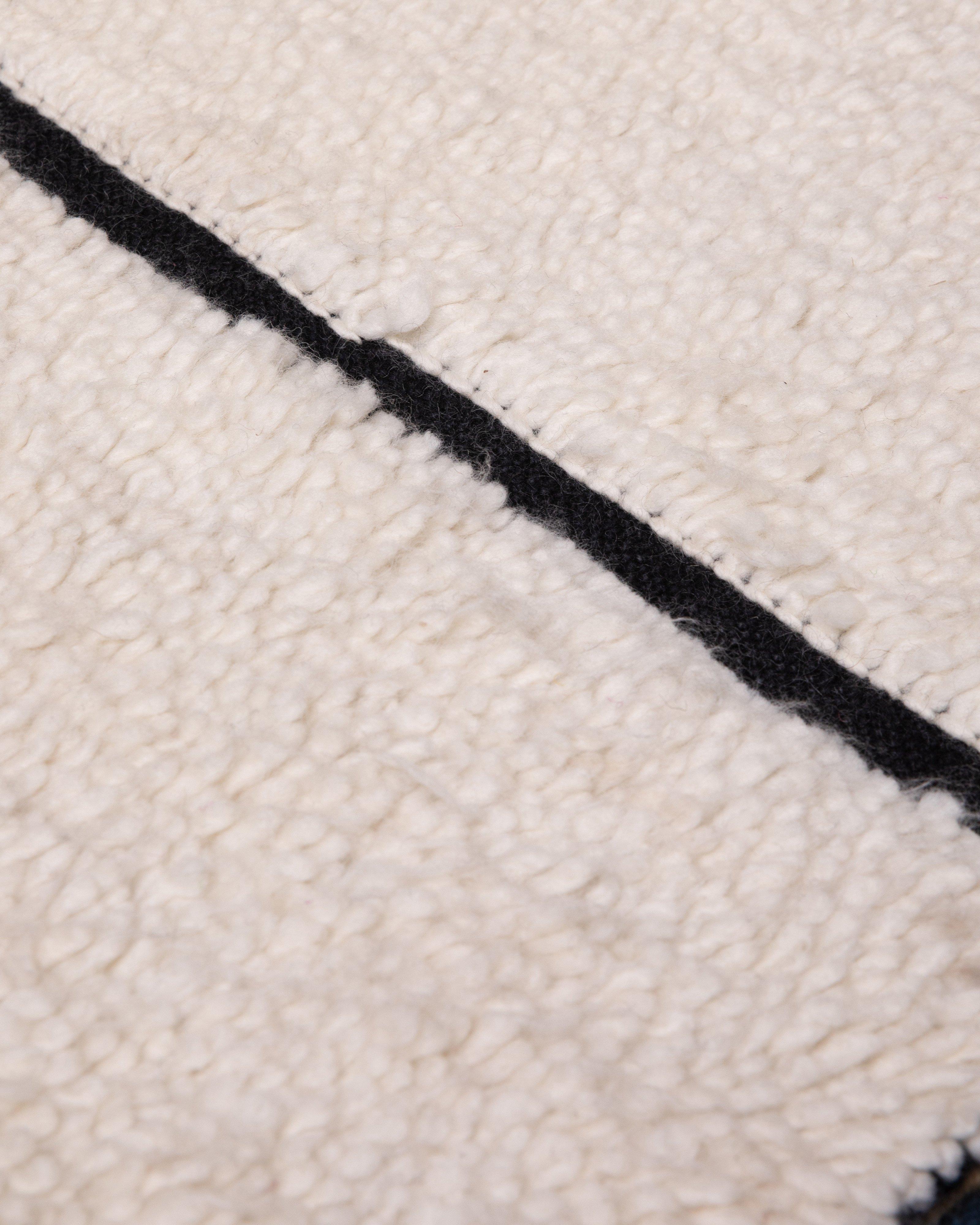 Dani Squared Off Rug - 200cm x 300cm -  Milk