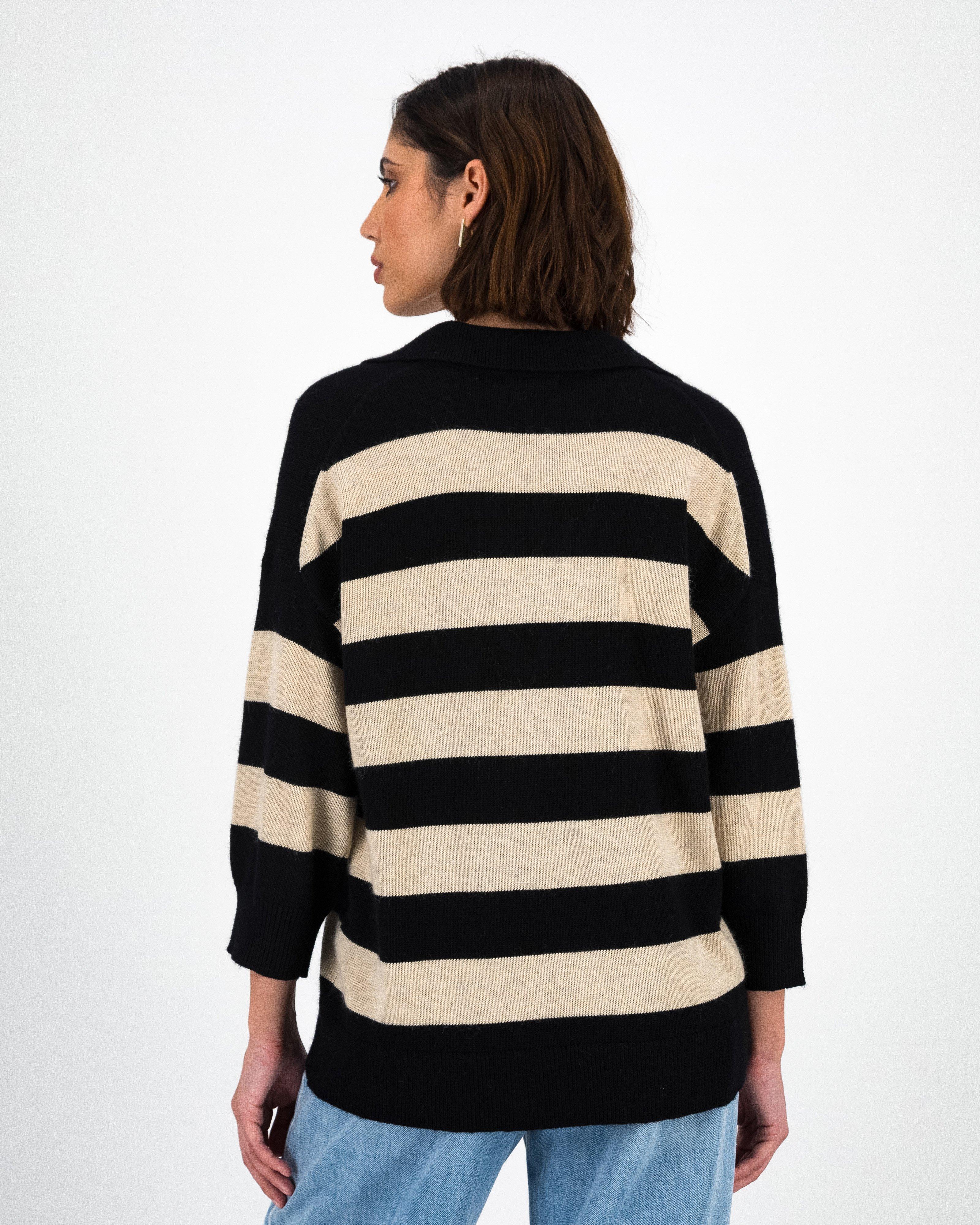 Cheri Relaxed Knitwear Jumper -  Milk