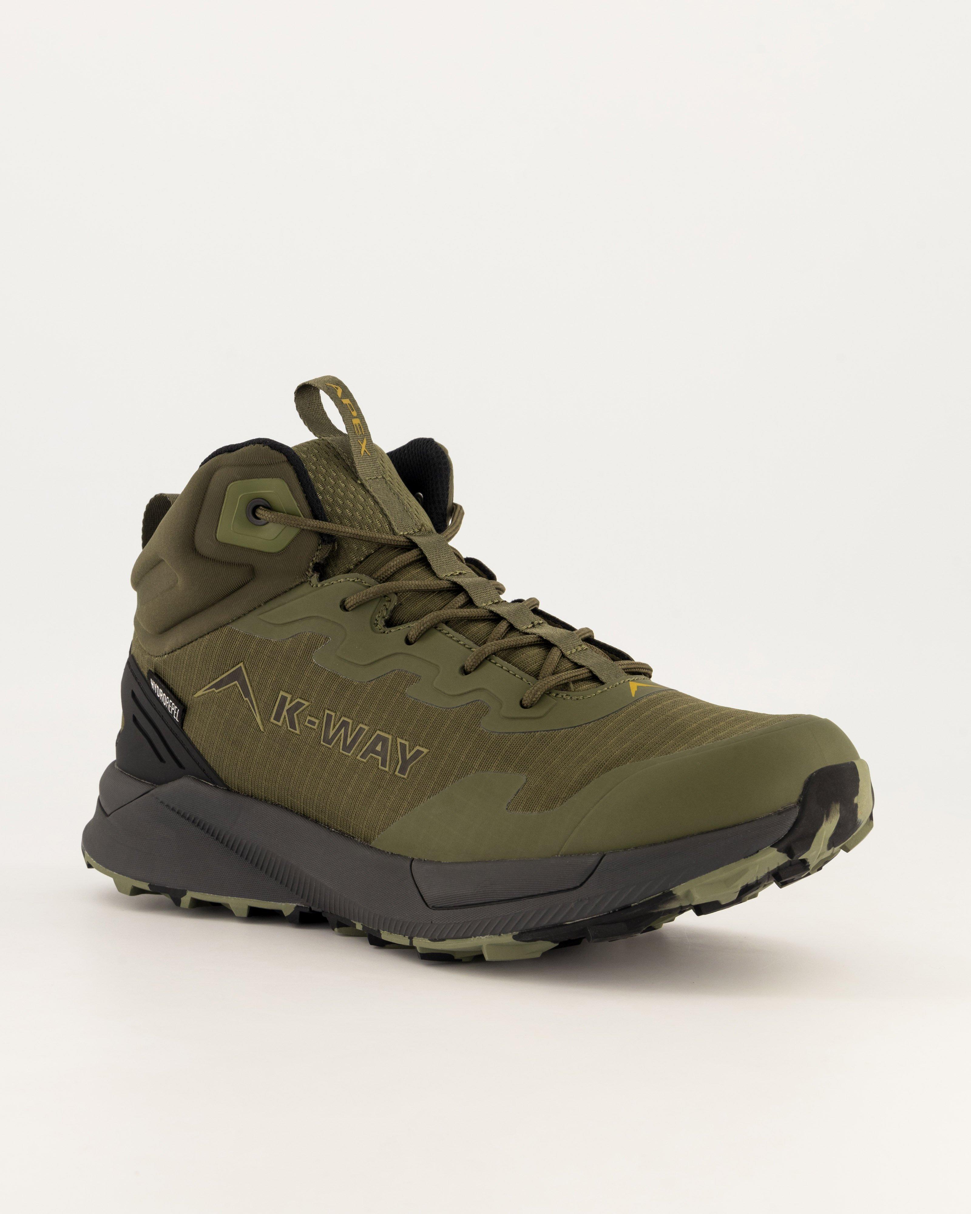 K-Way Men’s Apex 2 Mid Hiking Boots -  Olive