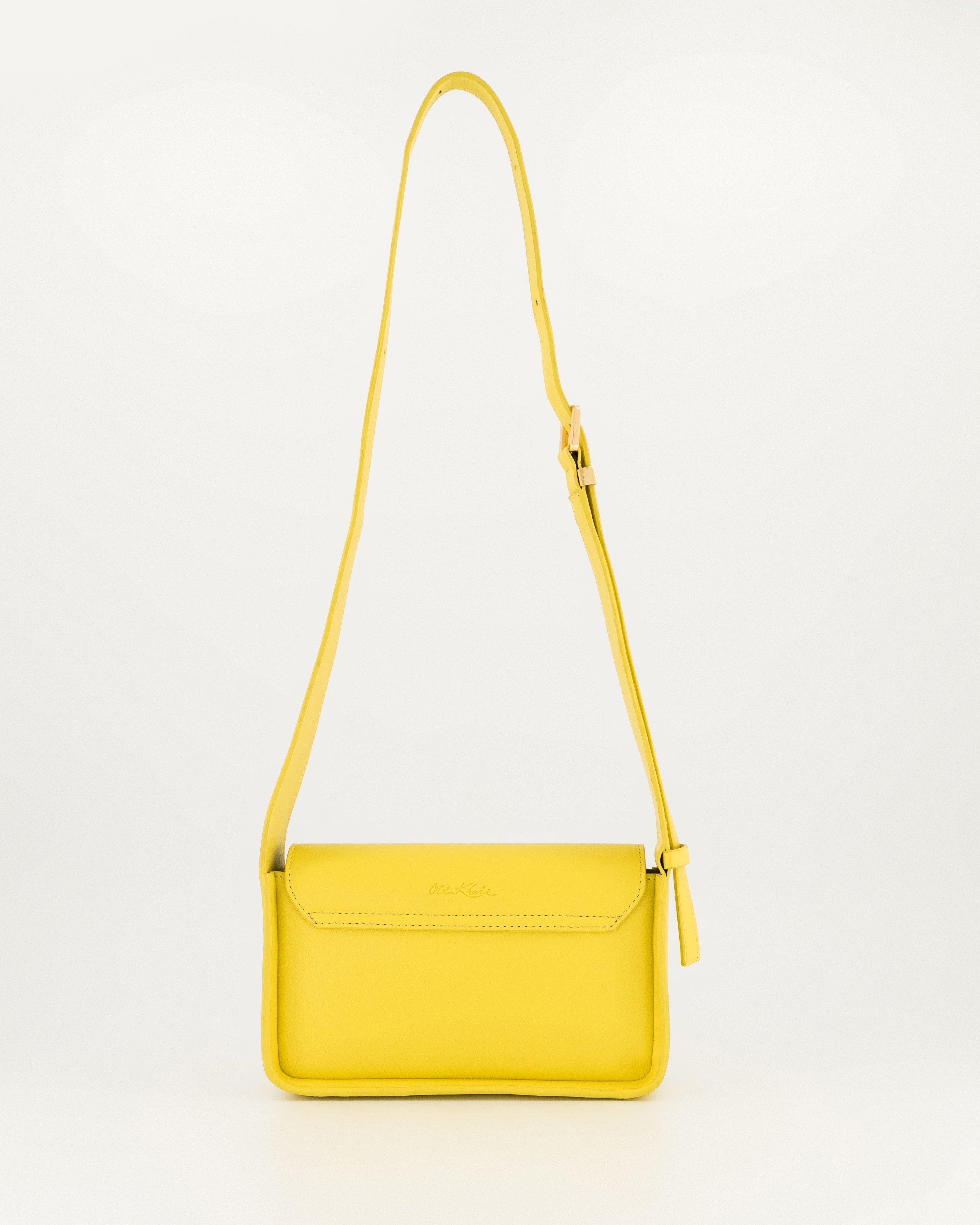 Women’s Rhina Barrel Bag  -  Yellow