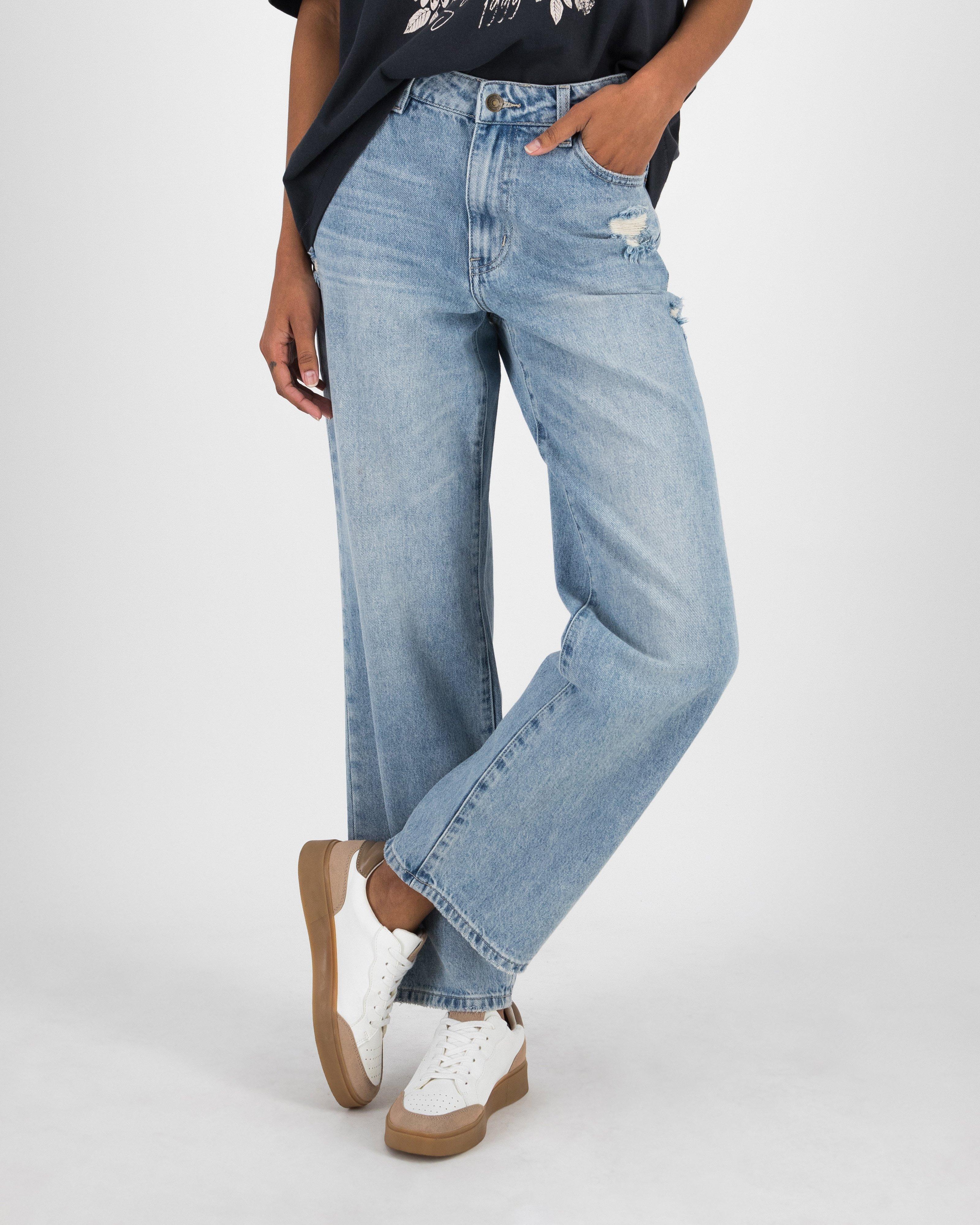 Women’s Fable Straight Leg Denim  -  Light Blue