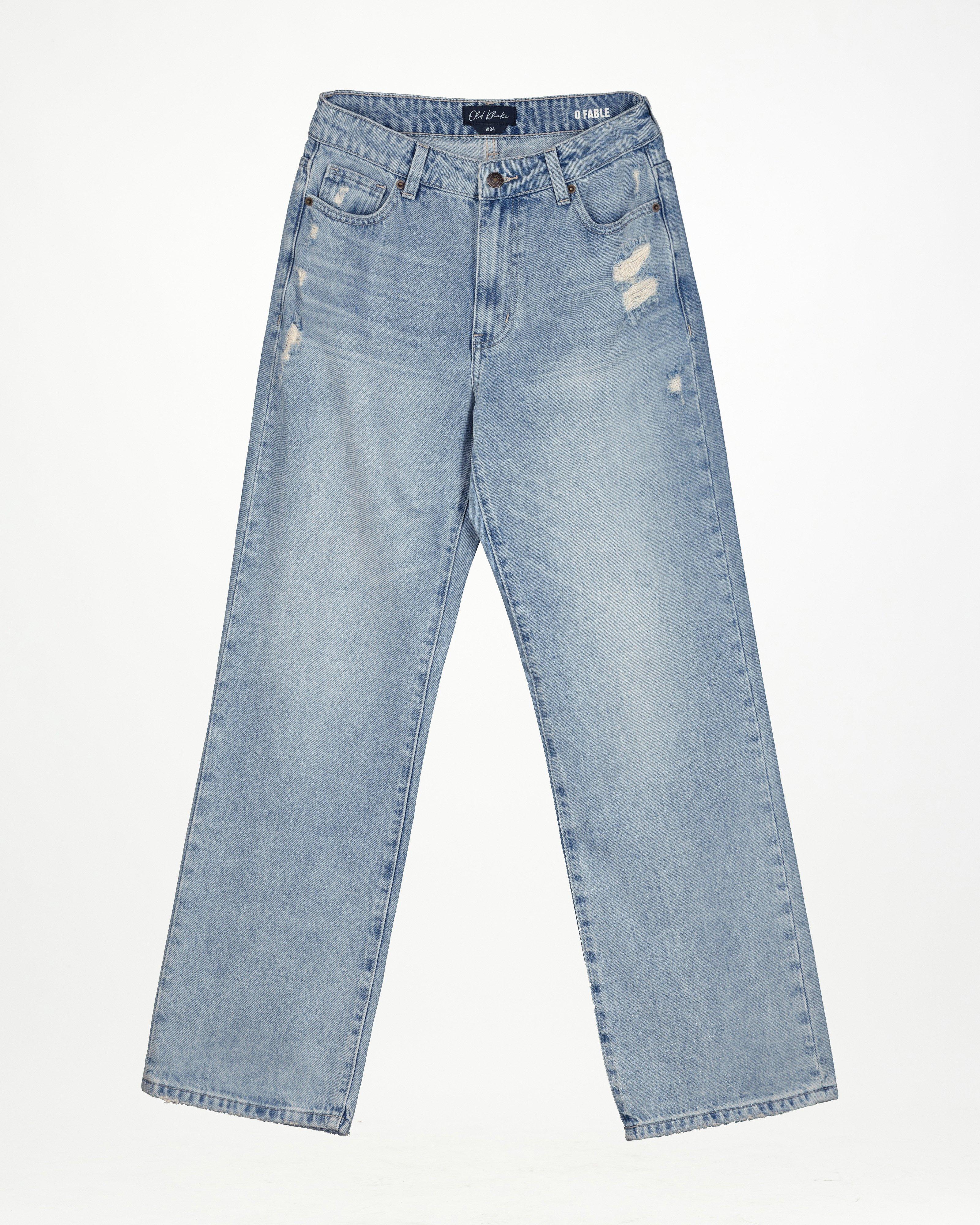 Women’s Fable Straight Leg Denim  -  Light Blue